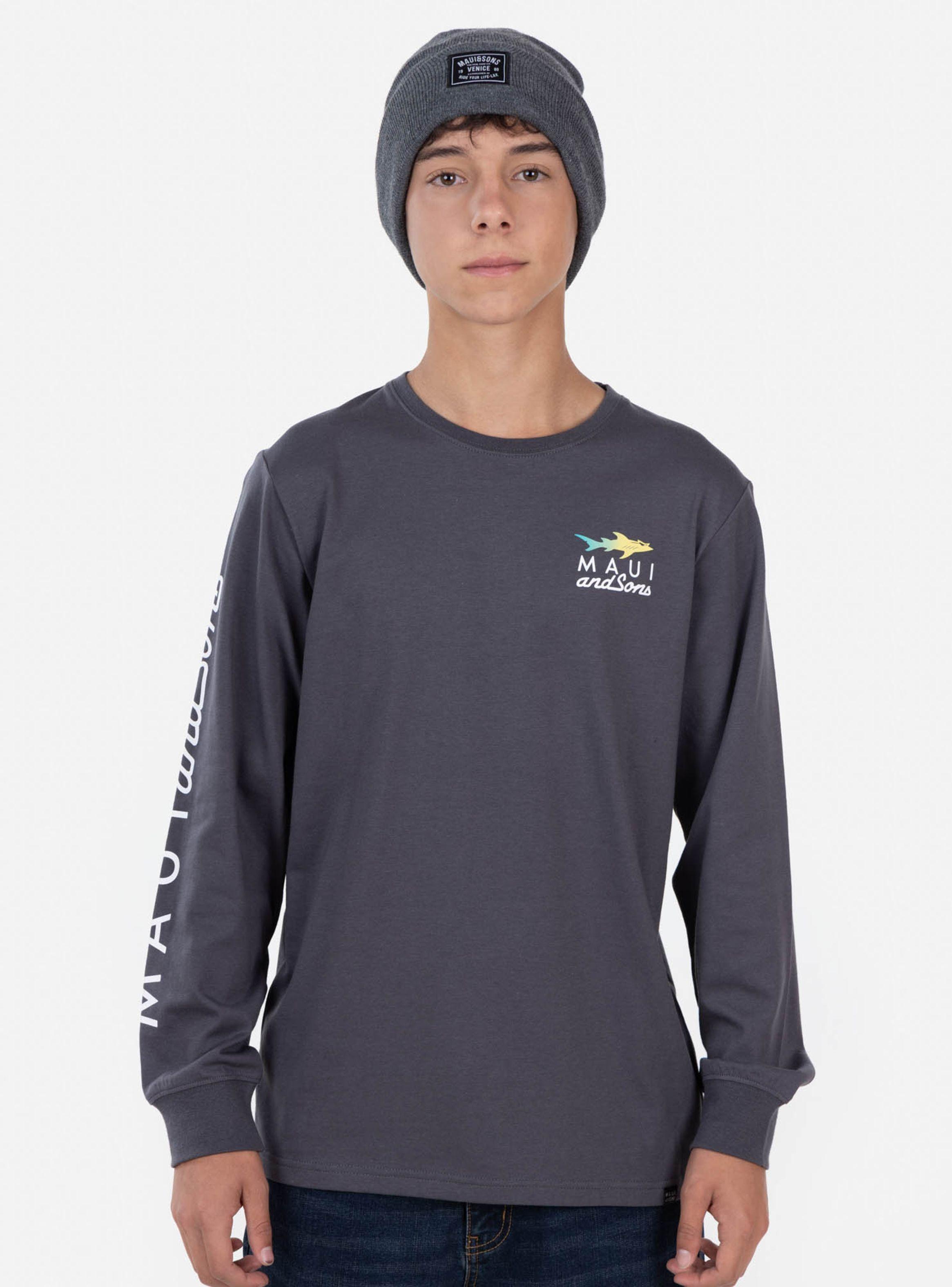 Polerón Manga Larga Gris-0