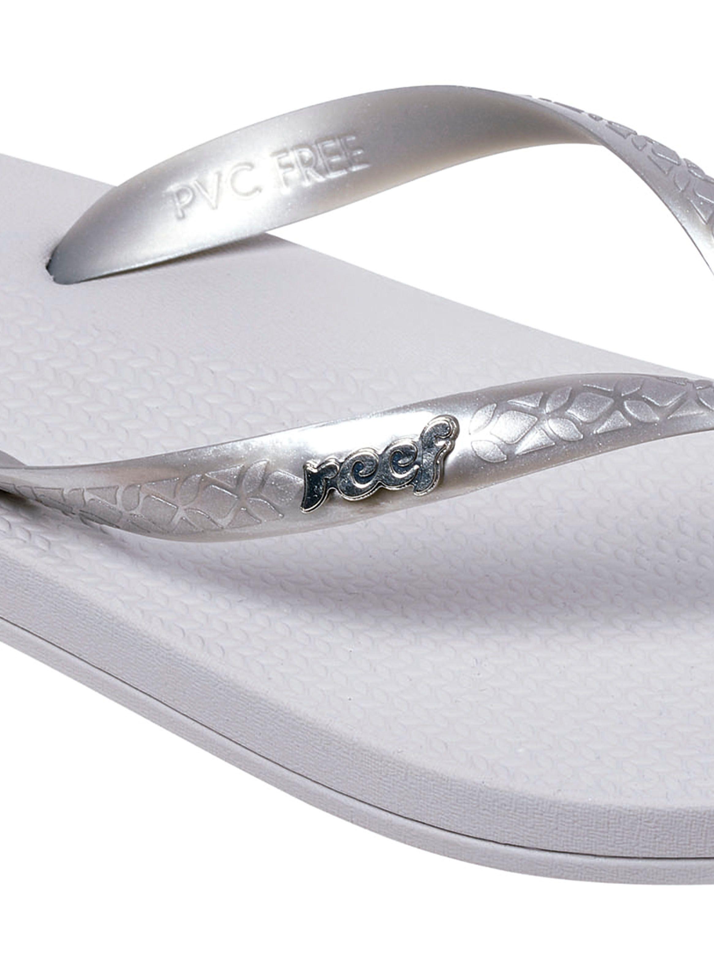 Sandalia Reef Escape Lux + Bling Plata Mujer-1