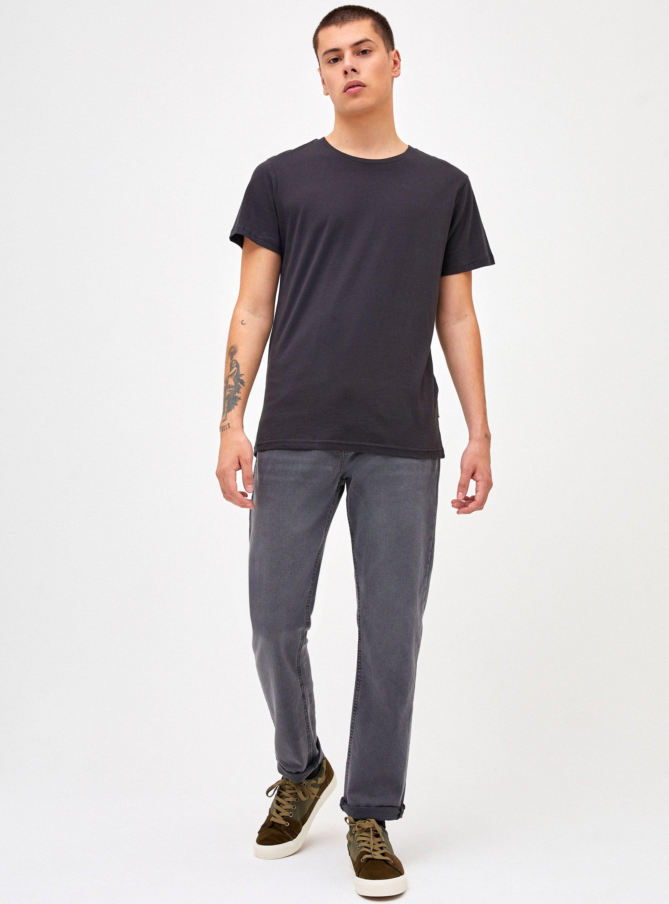 Jeans Print Tiro Medio-3