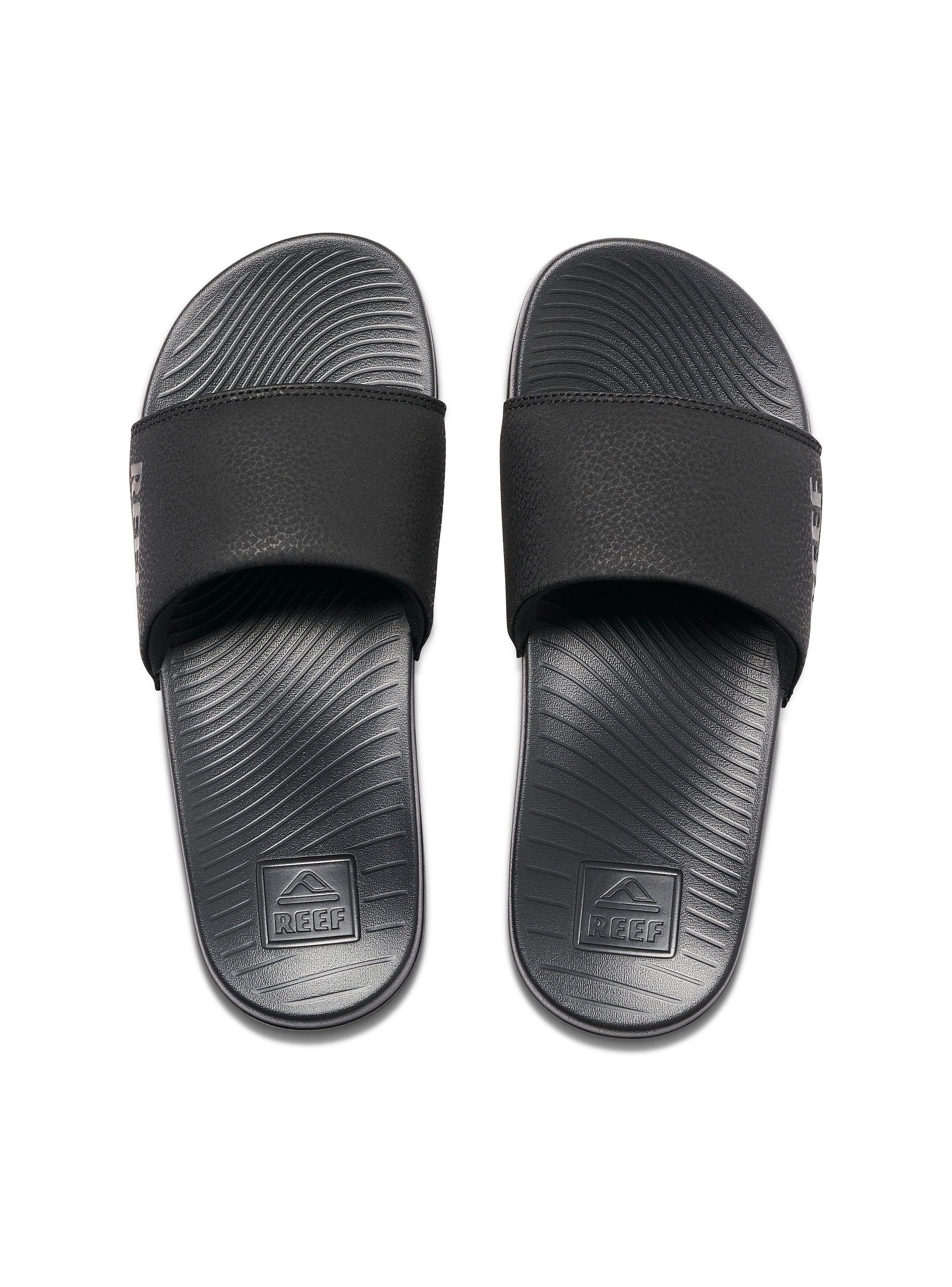 Sandalia Reef One Slide Negro Mujer-0