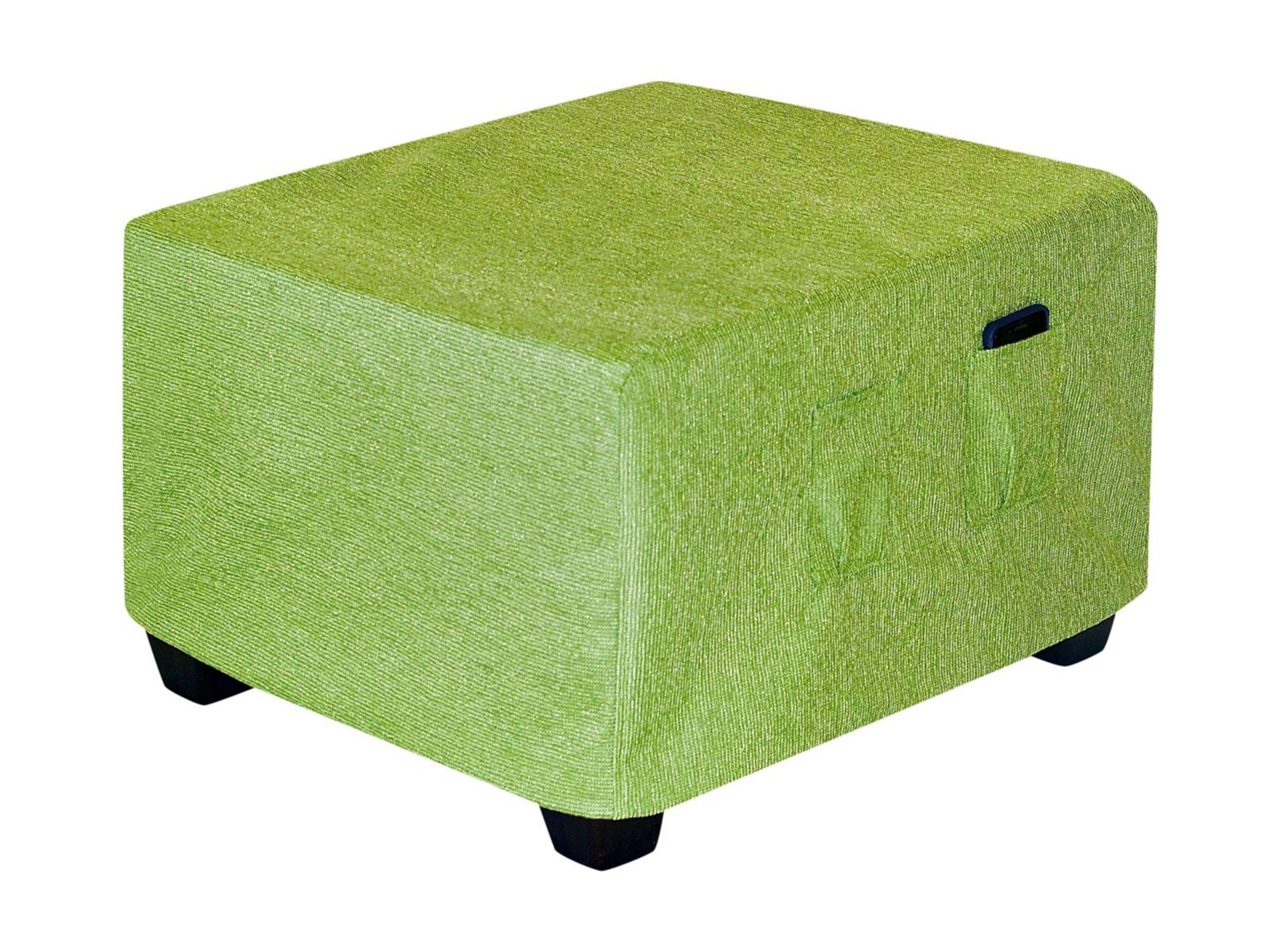 Puff Cama Sorrento Felpa Cabsur-0