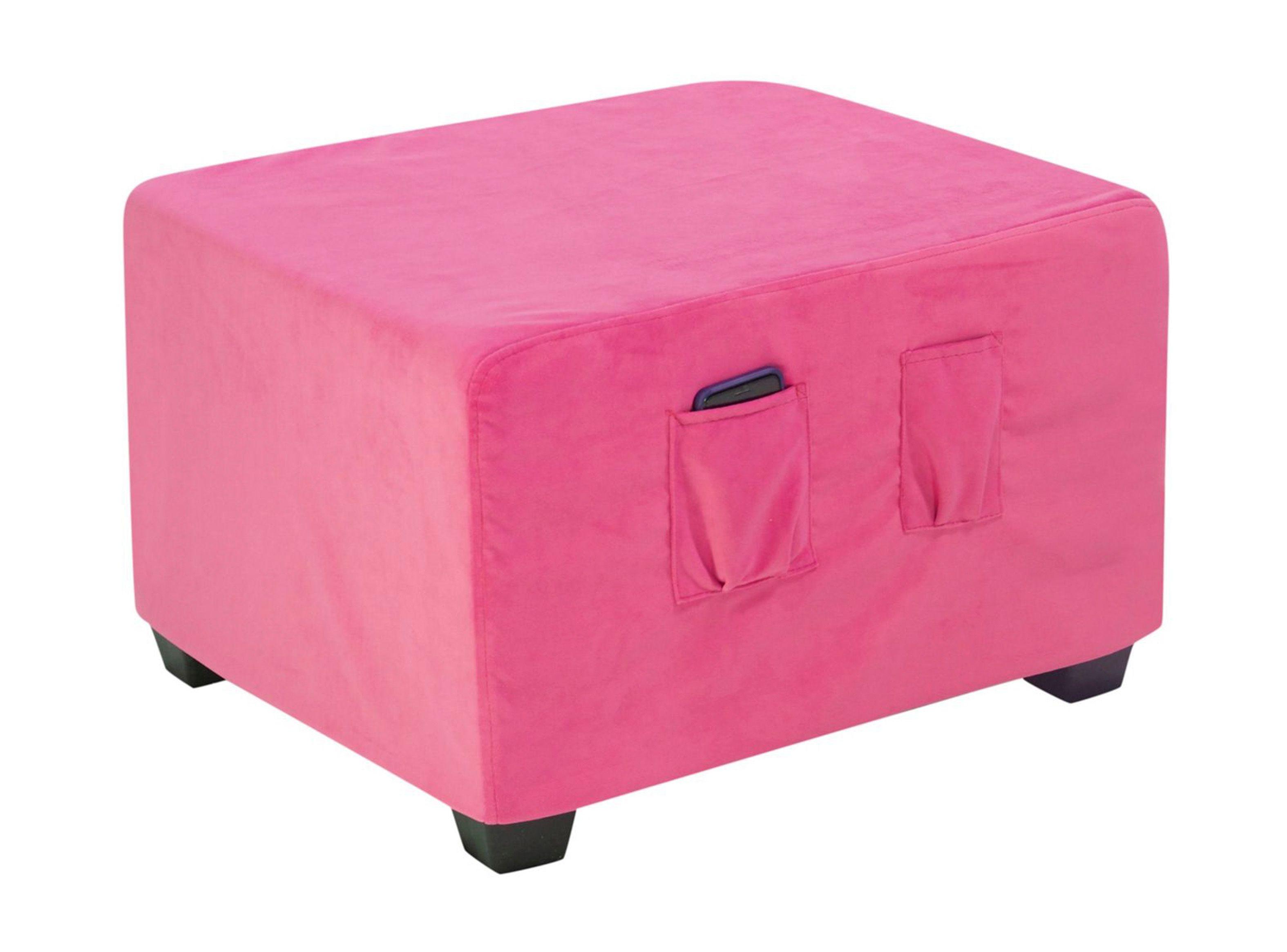 Puff Cama Sorrento Felpa Cabsur-0