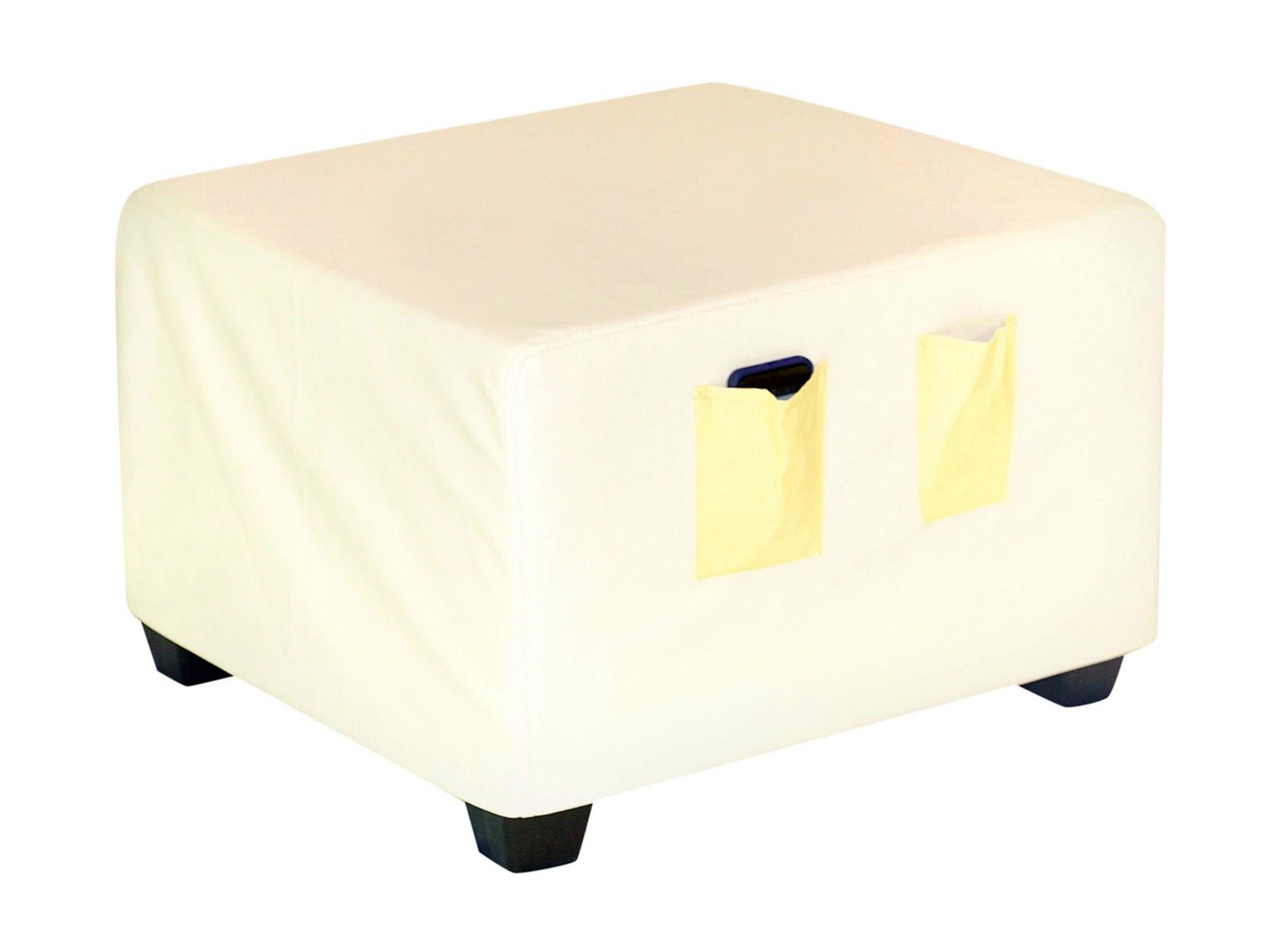 Puff Cama Sorrento Felpa Cabsur-0