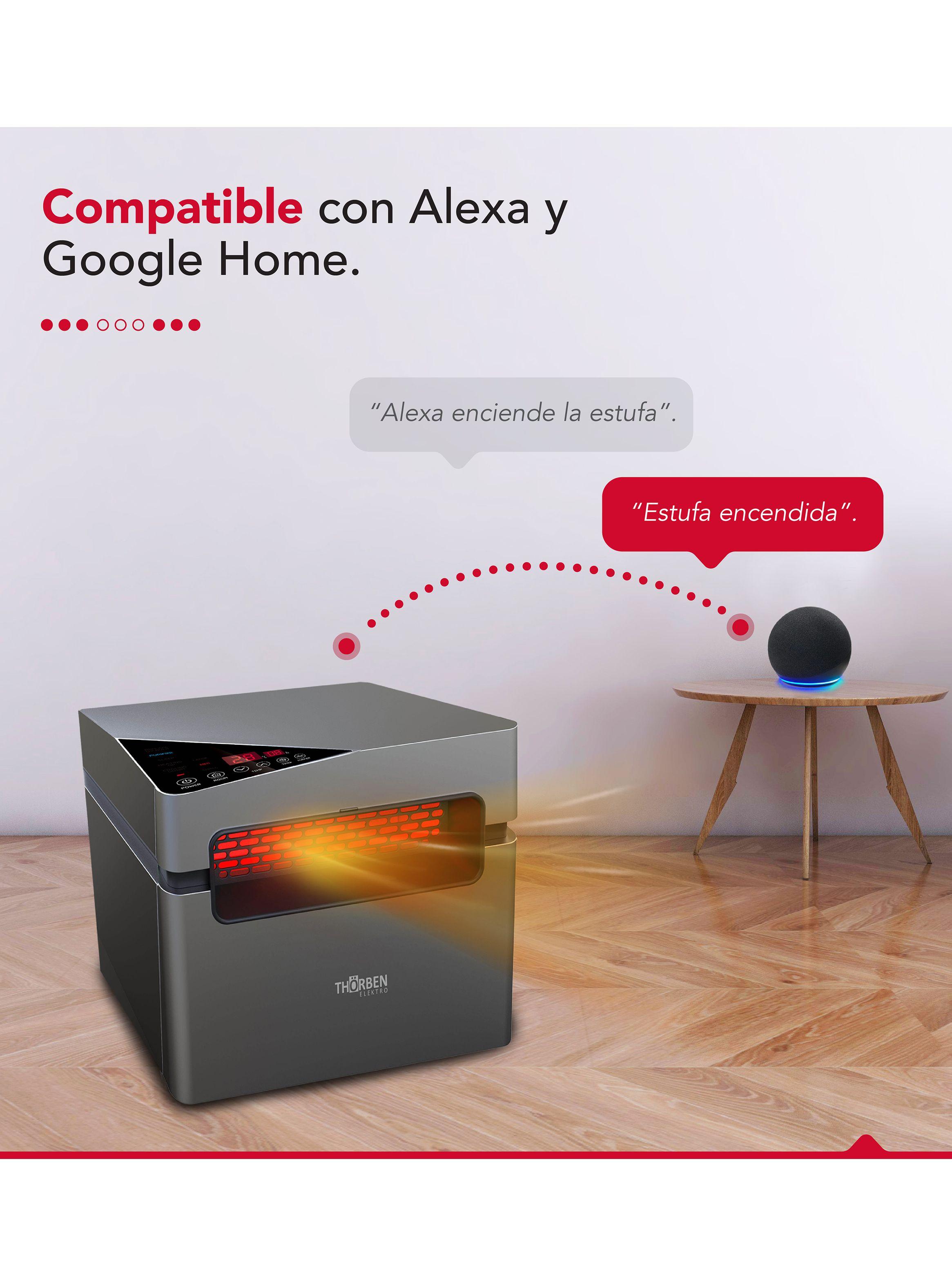 Estufa Infrarroja Thor Silver 1500 Wifi-4
