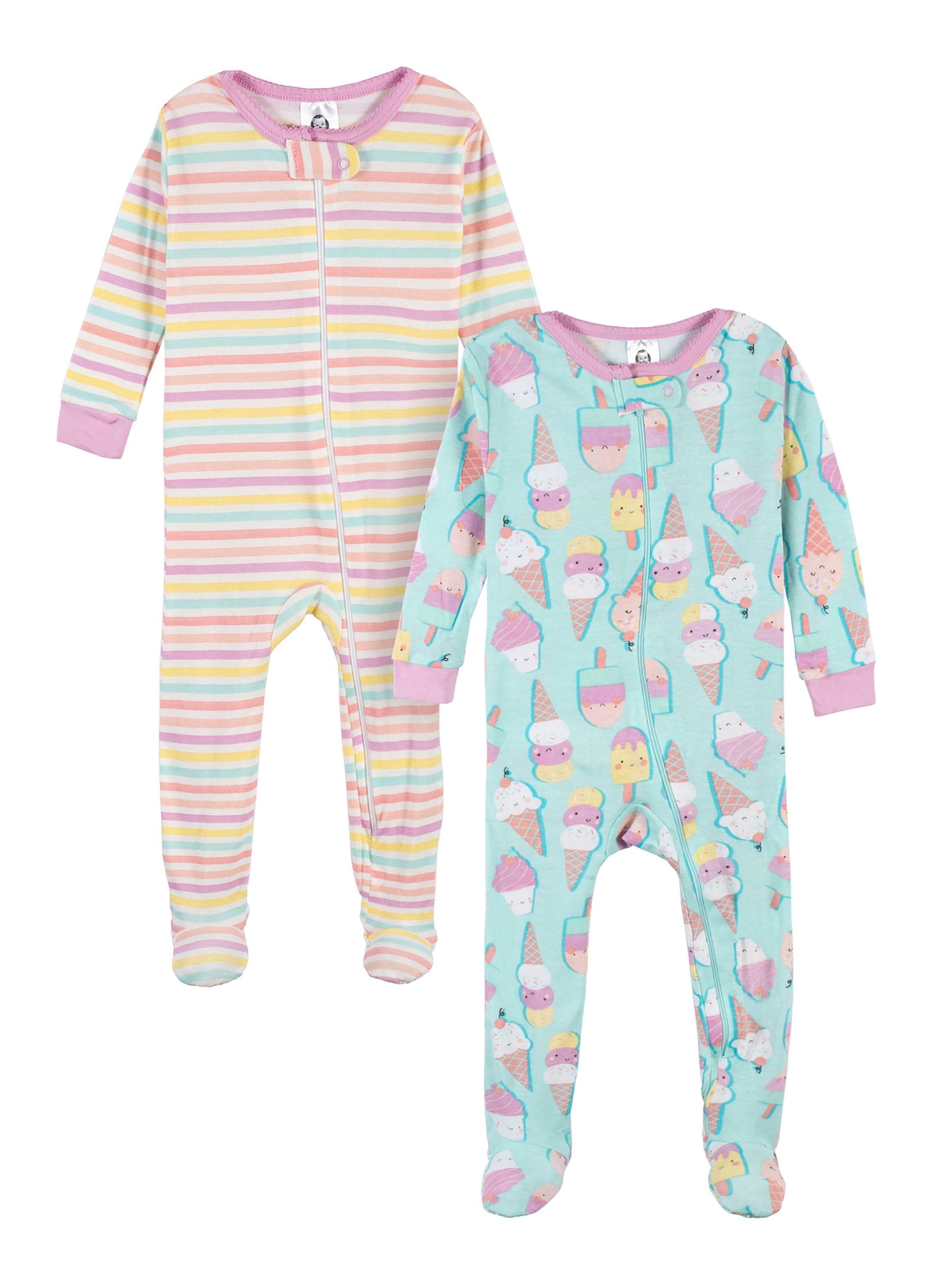 Pack 2 Pijamas Bebé Niña Sleep n' Plays-0
