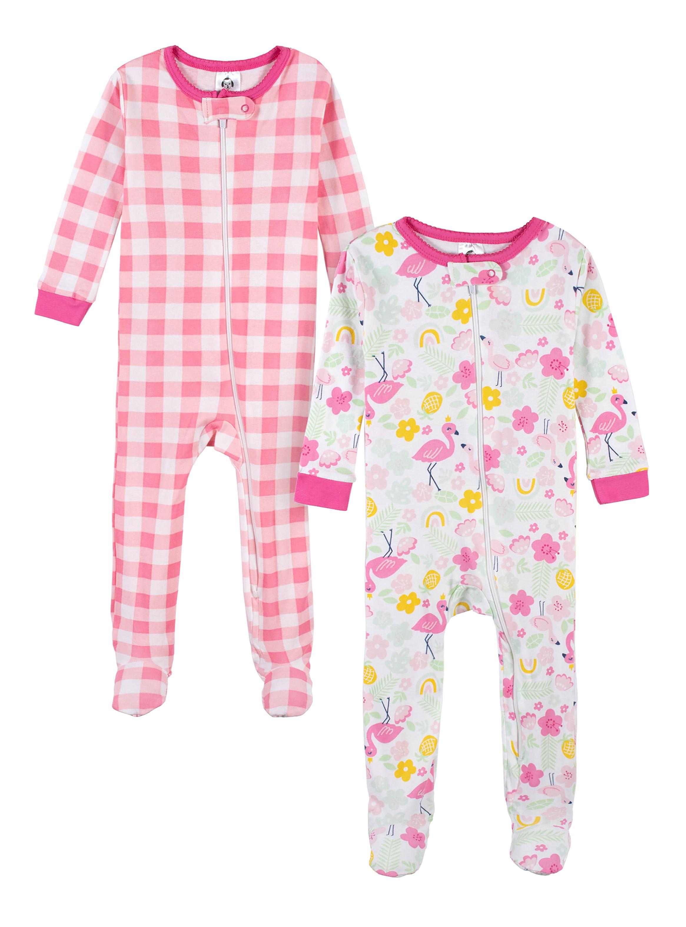 Pack 2 Pijamas Sleep n' Plays Bebé Niña-0