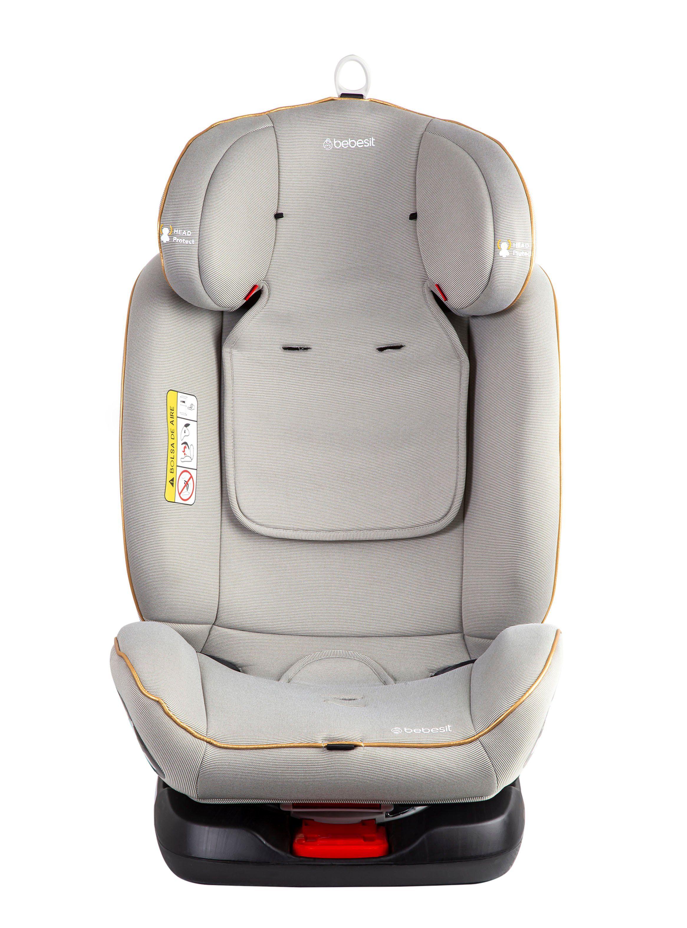 Silla de Auto Convertible Isofix Supra 360° Light Grey-3