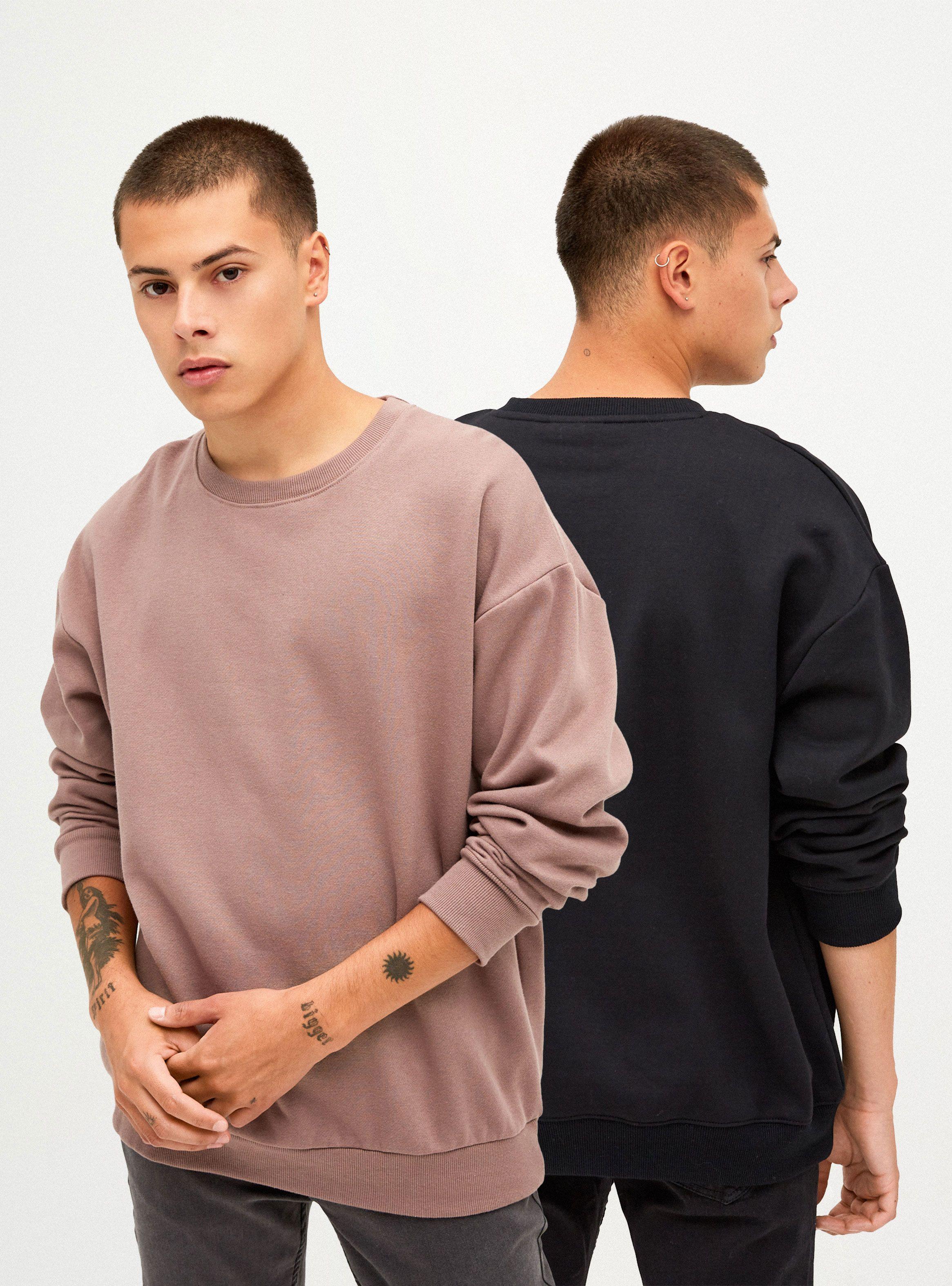 Pack Polerón Fleece Manga Larga Hombre-0