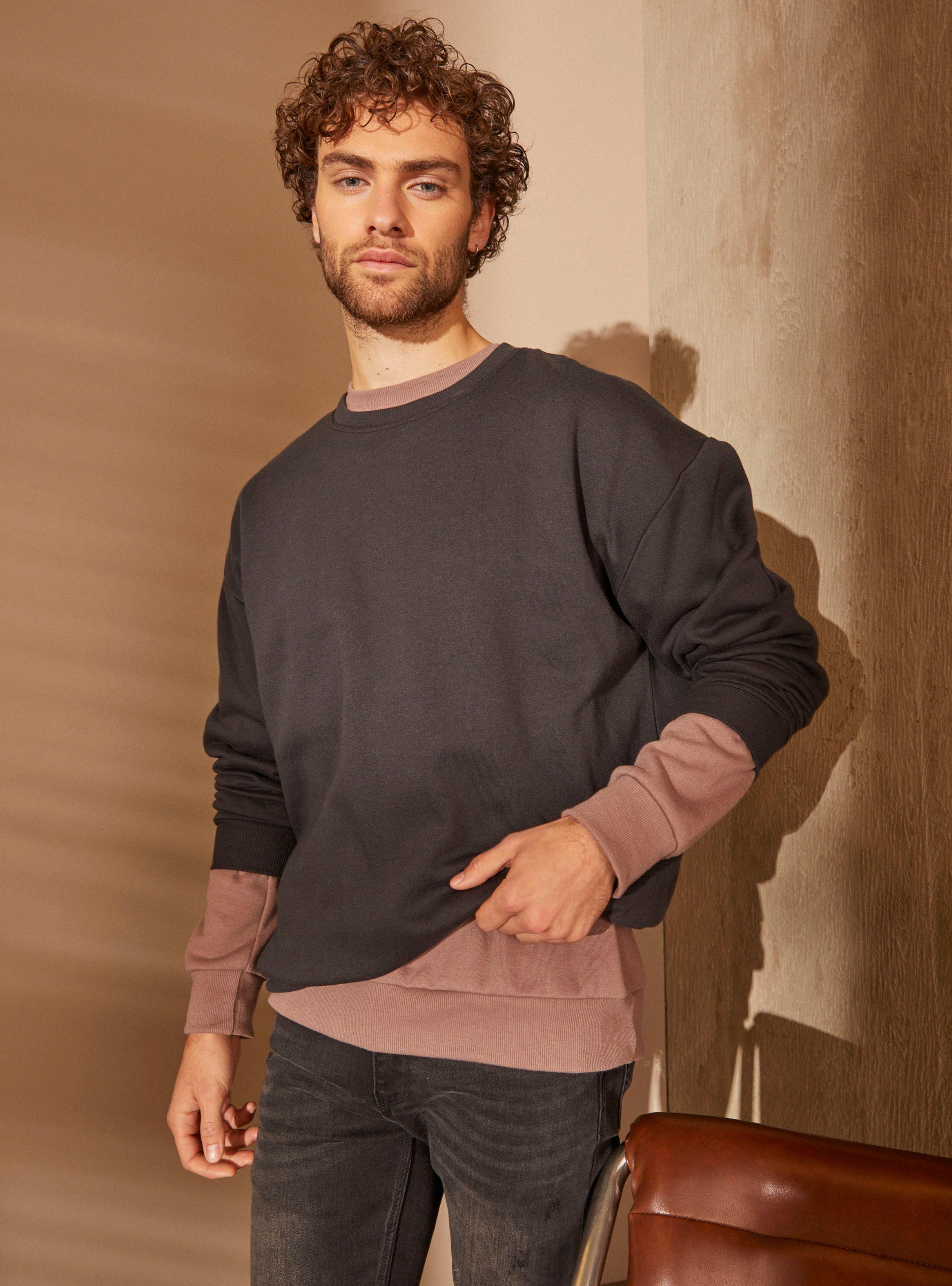 Pack Polerón Fleece Manga Larga Hombre-1