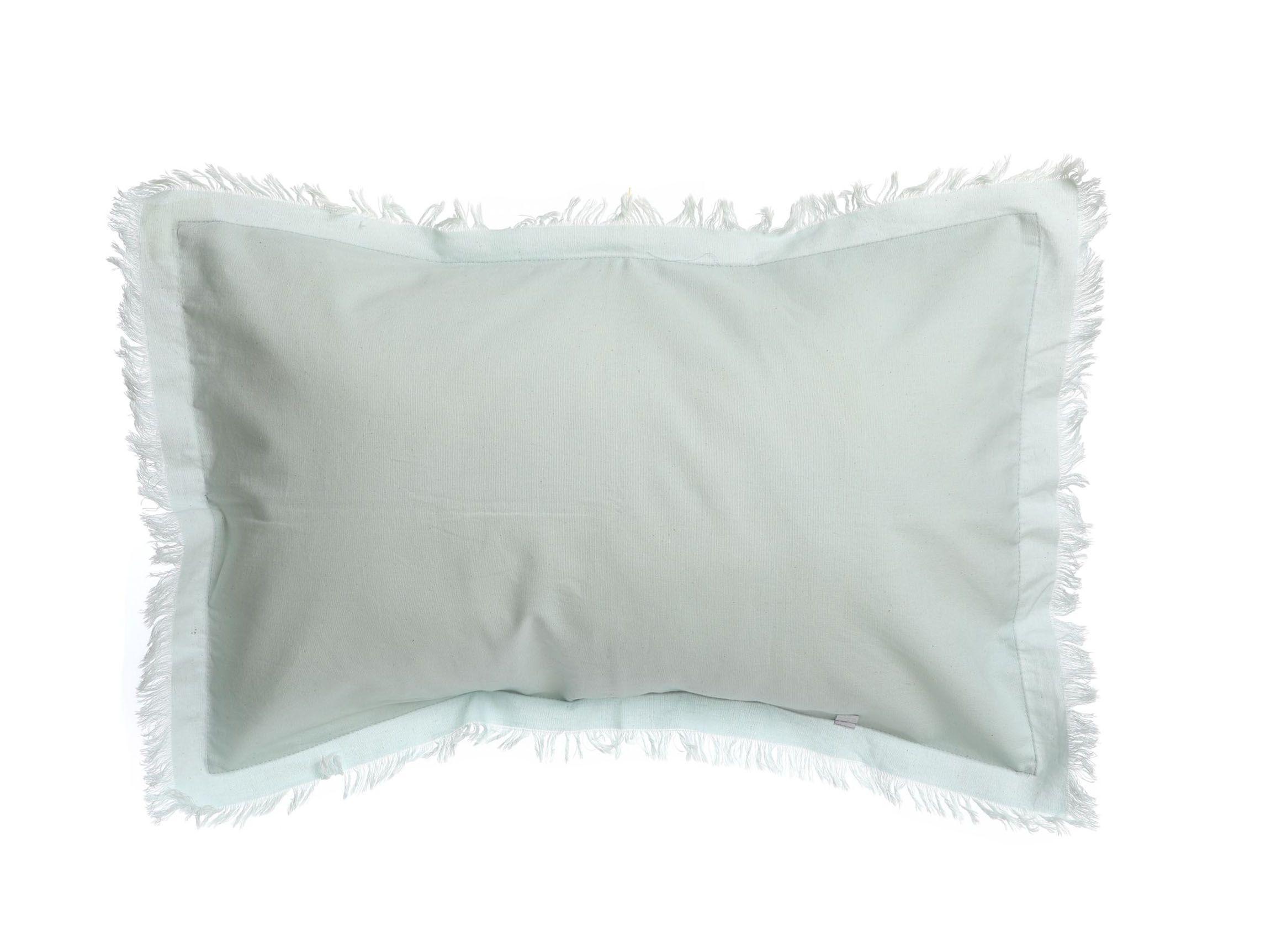 Funda de Cojín 40 x 60 cm Desflecado Estampa-0