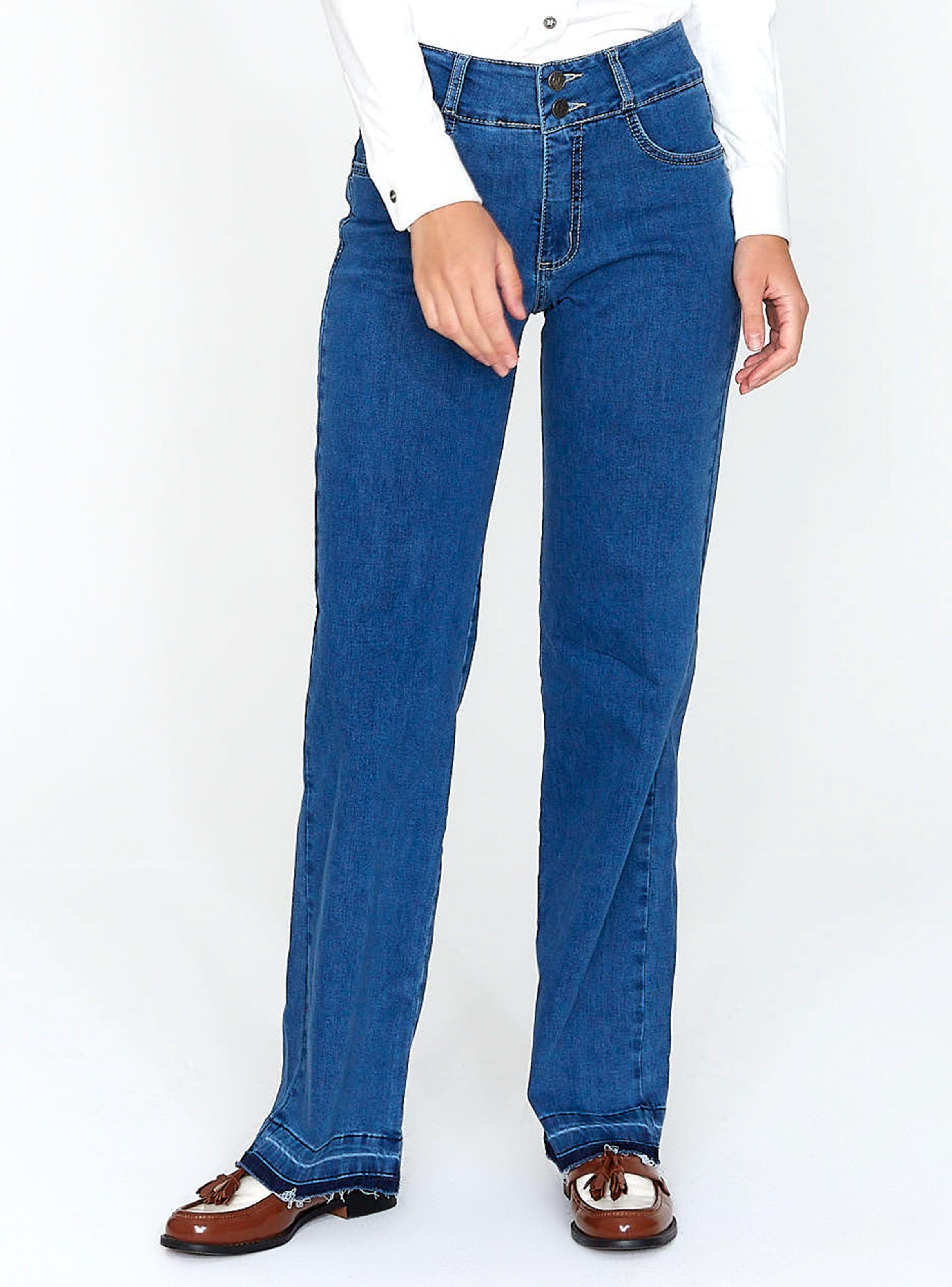 Jeans Blanca Azul-0