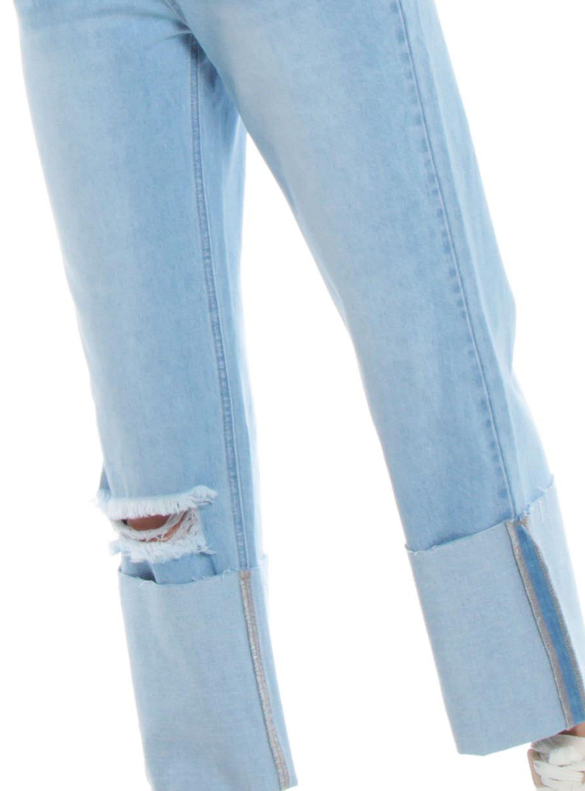 Jeans Tiro Alto Cropped-2