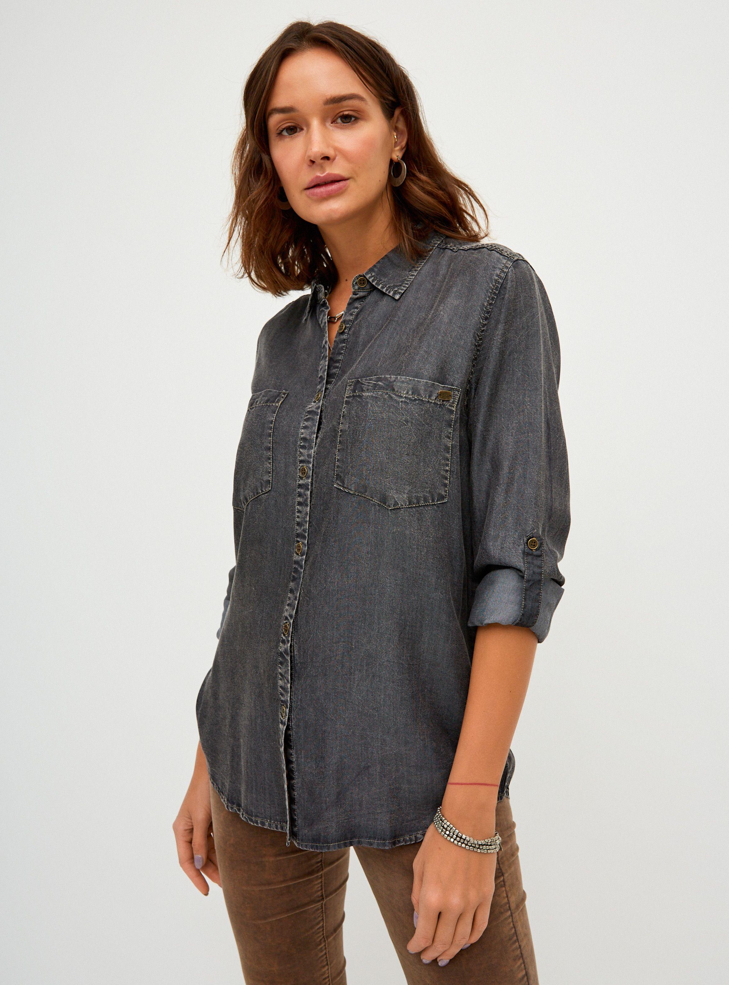 Blusa Diseño Desgastado-0