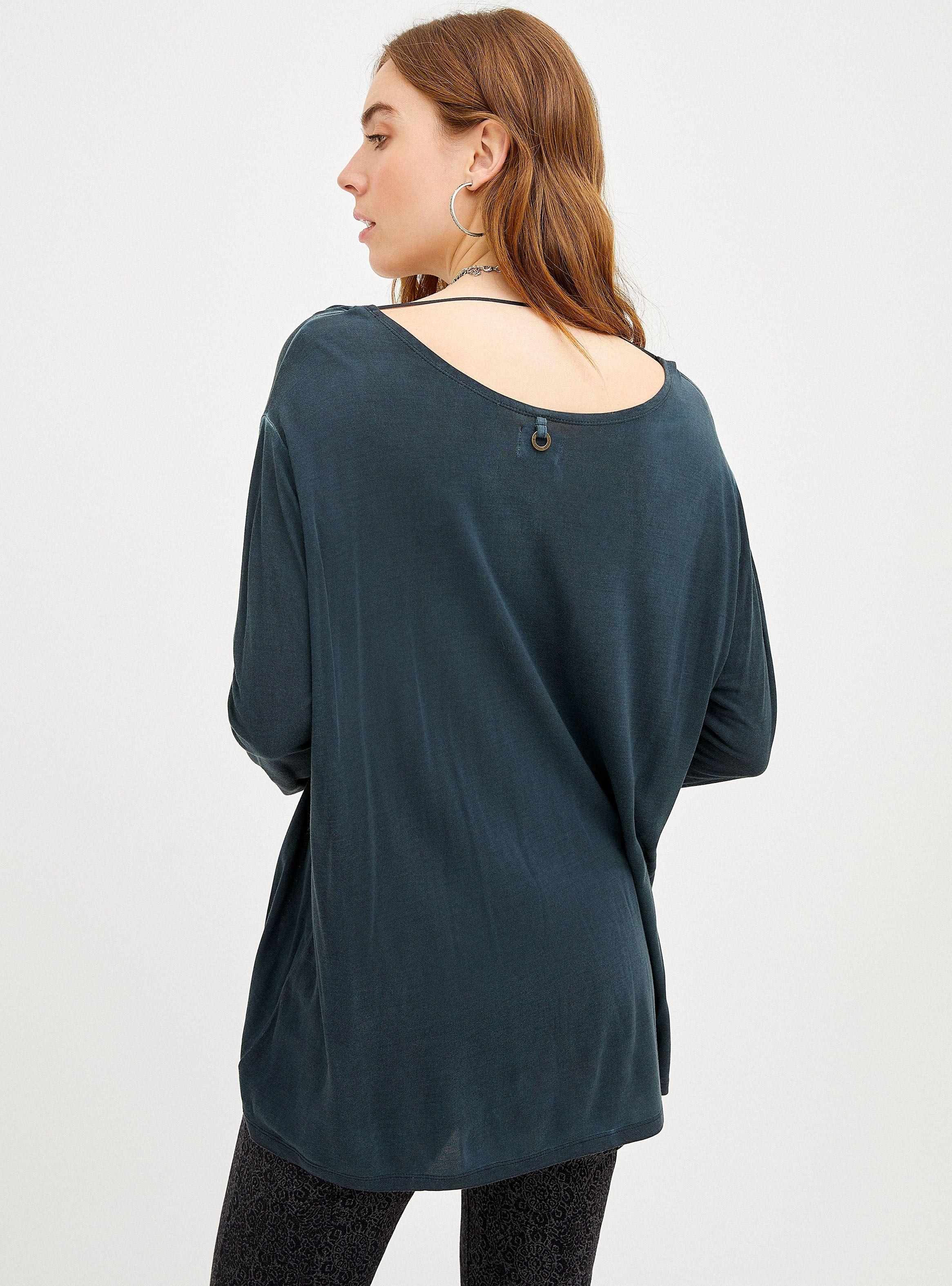 Polera Fit Holgado Print Focalizado-1