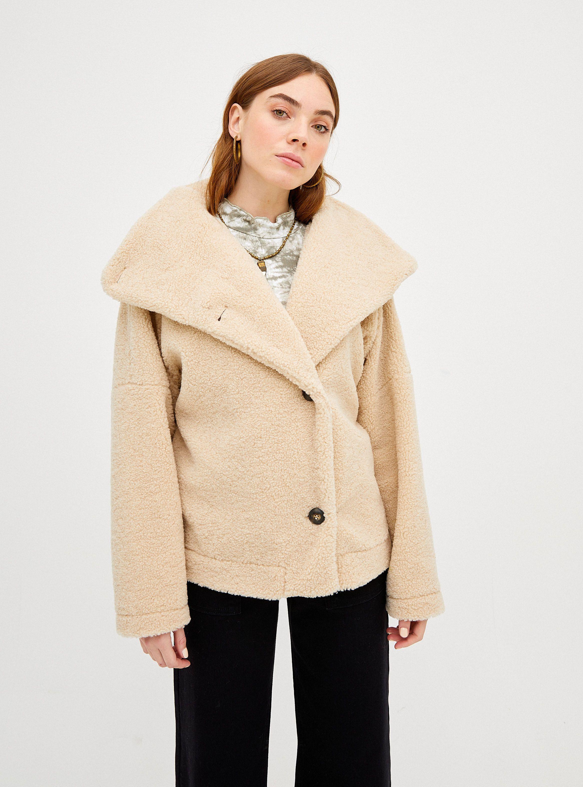Chaqueta con Forro Estampado Over-0
