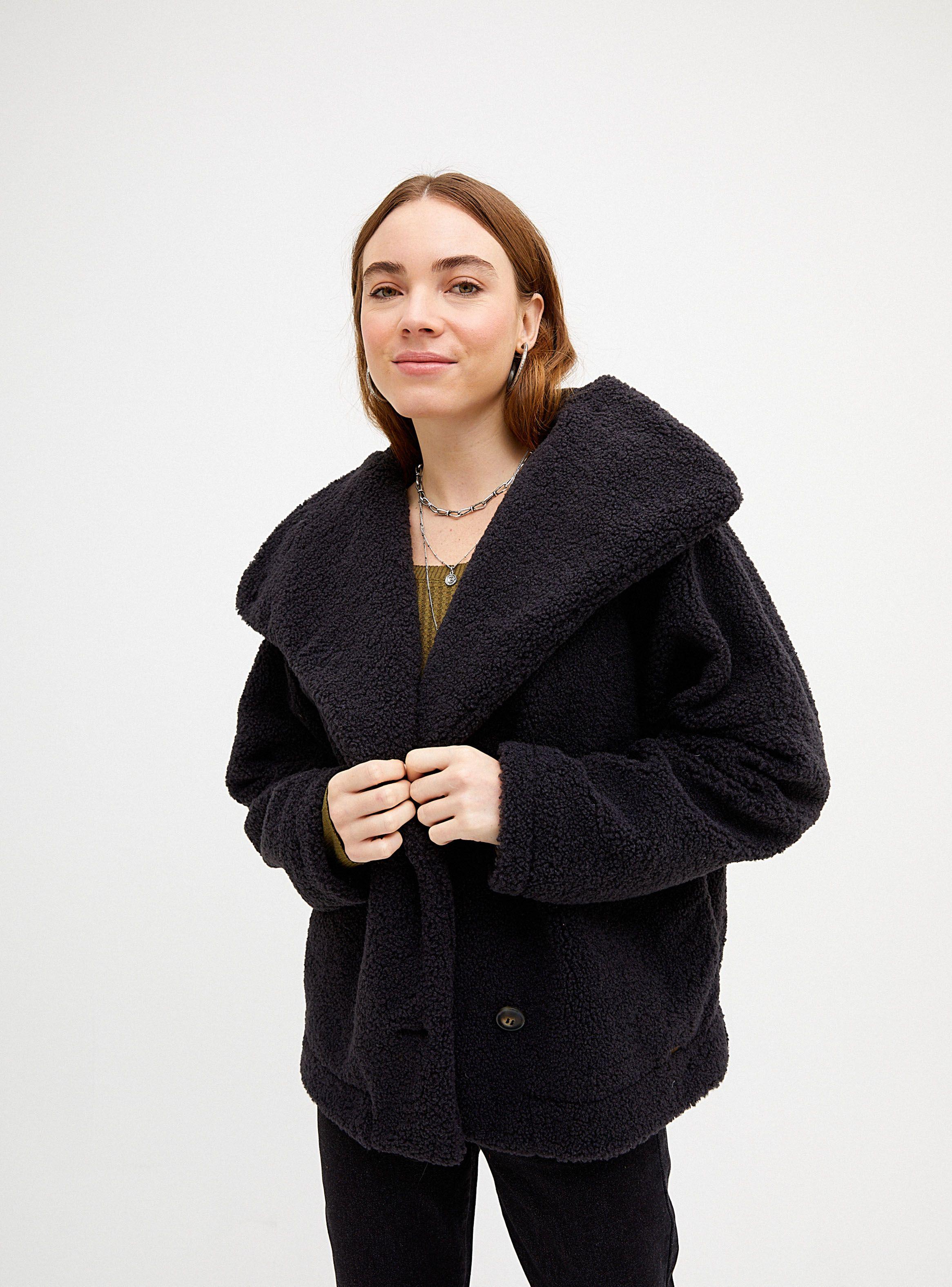 Chaqueta con Forro Estampado Over-0