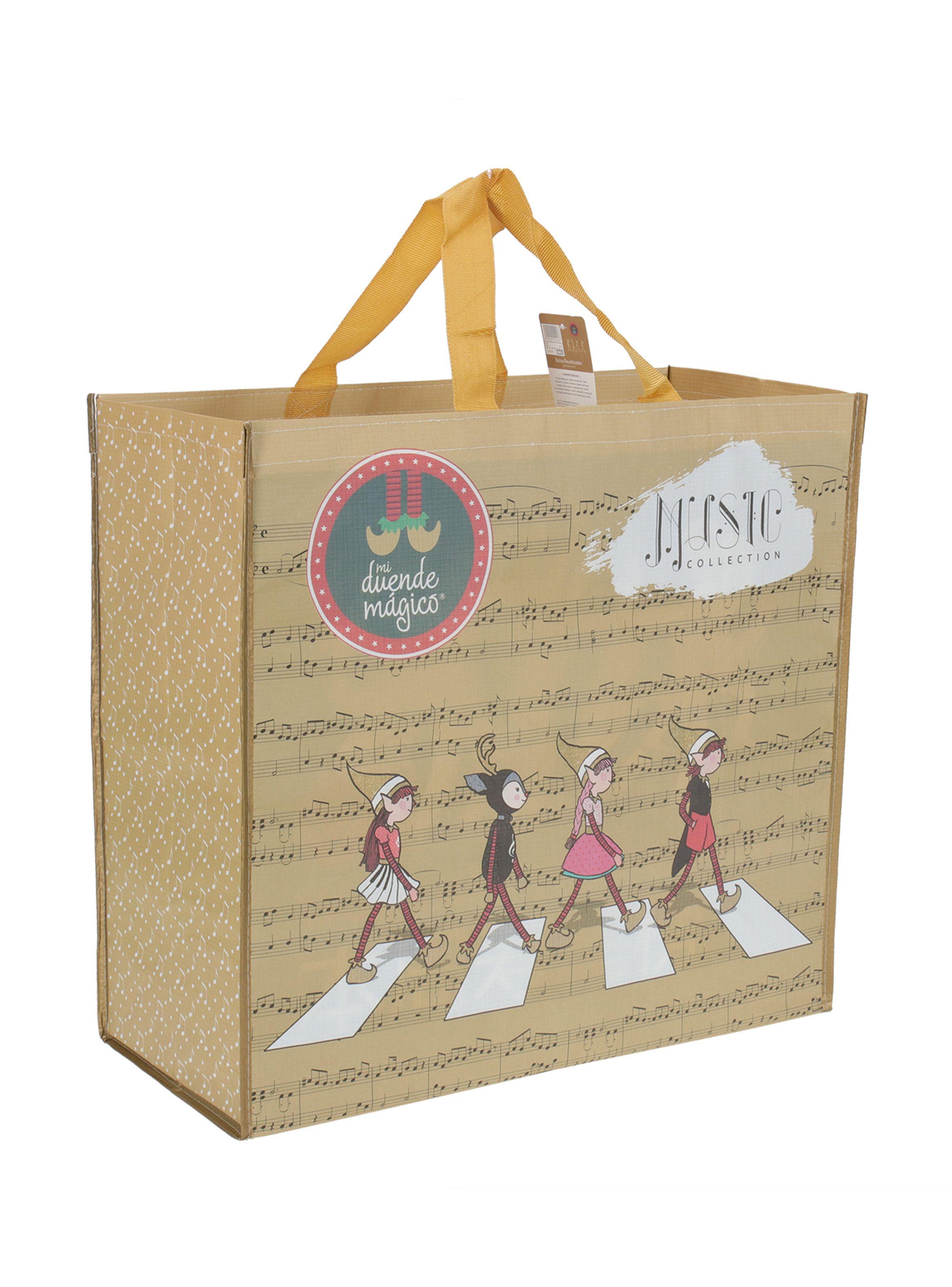 Bolsa Reciclable 48 x 45 cm Music-0