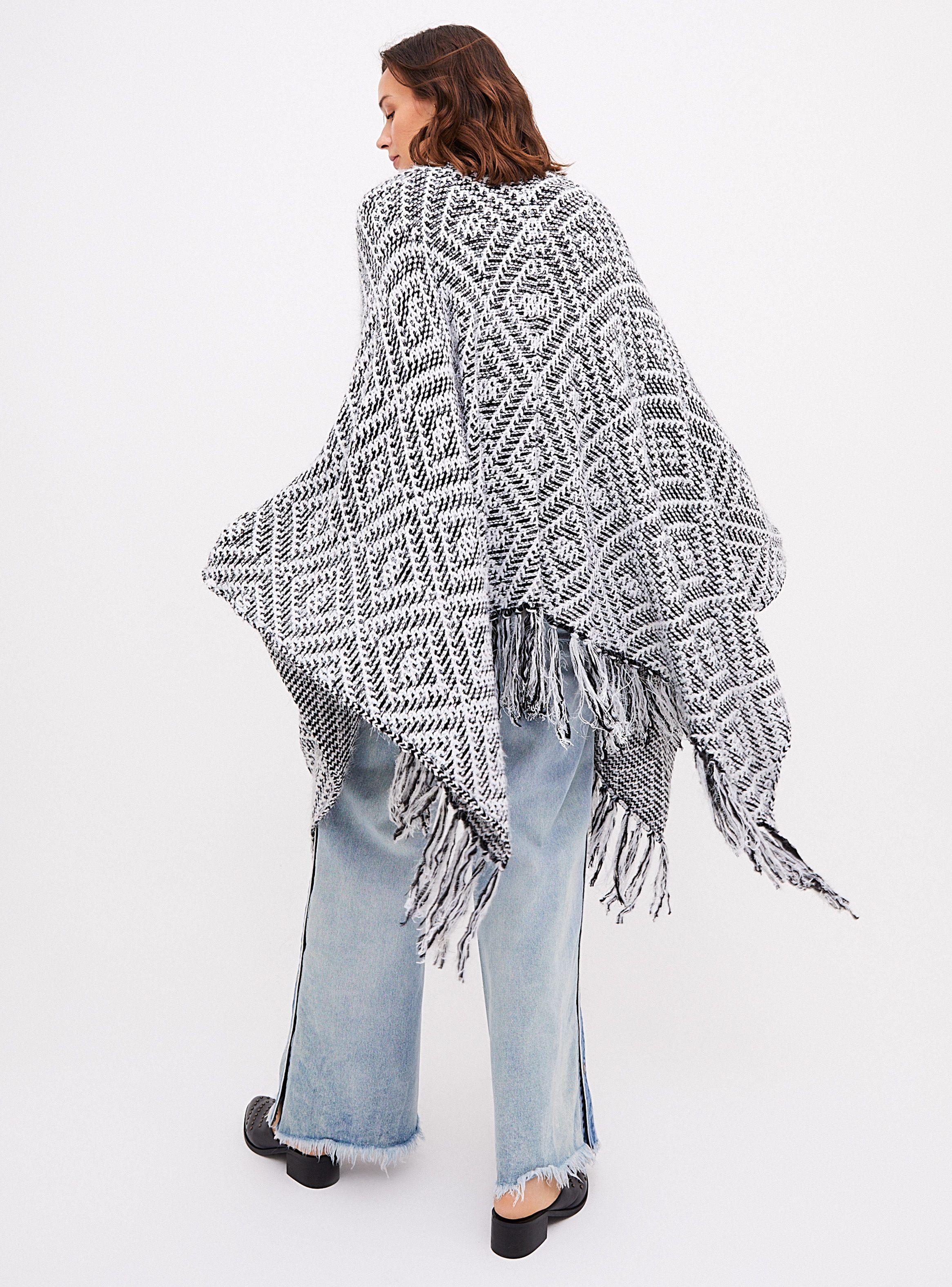 Ruana Rombos con Lurex-1