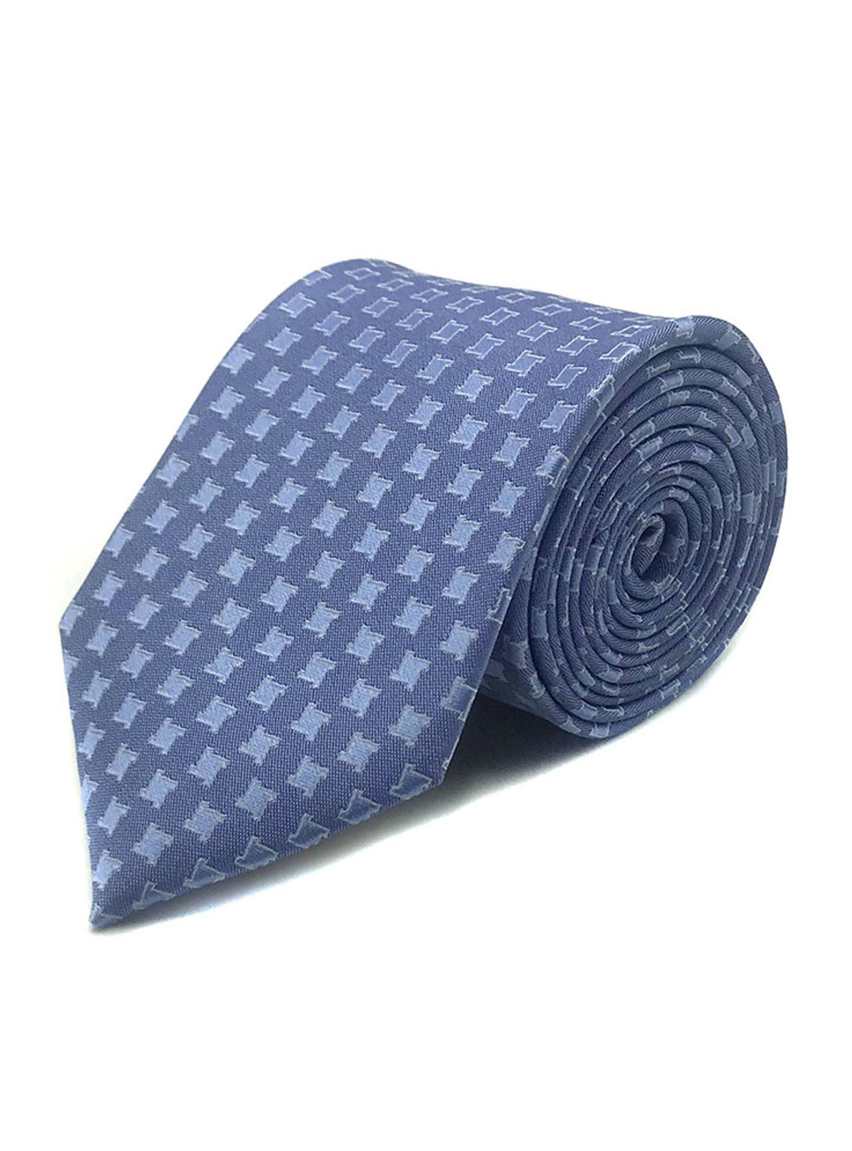 Corbata Compagnia Della Seta Seda 8 cm Celeste Cuadro-0