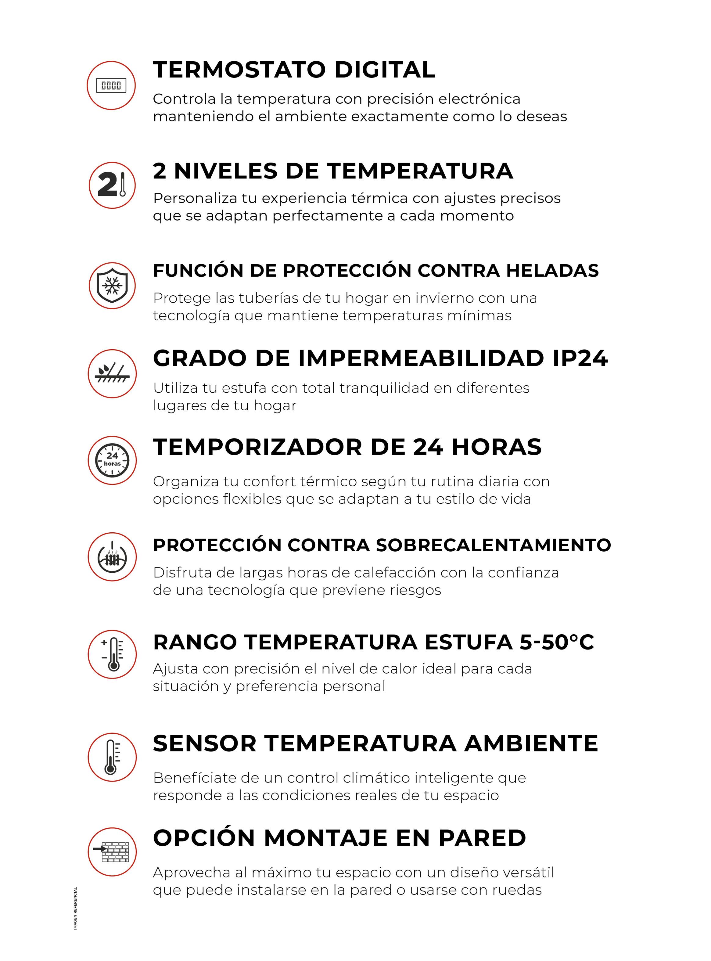 Estufa de Convección CH-20TD 17500w-4