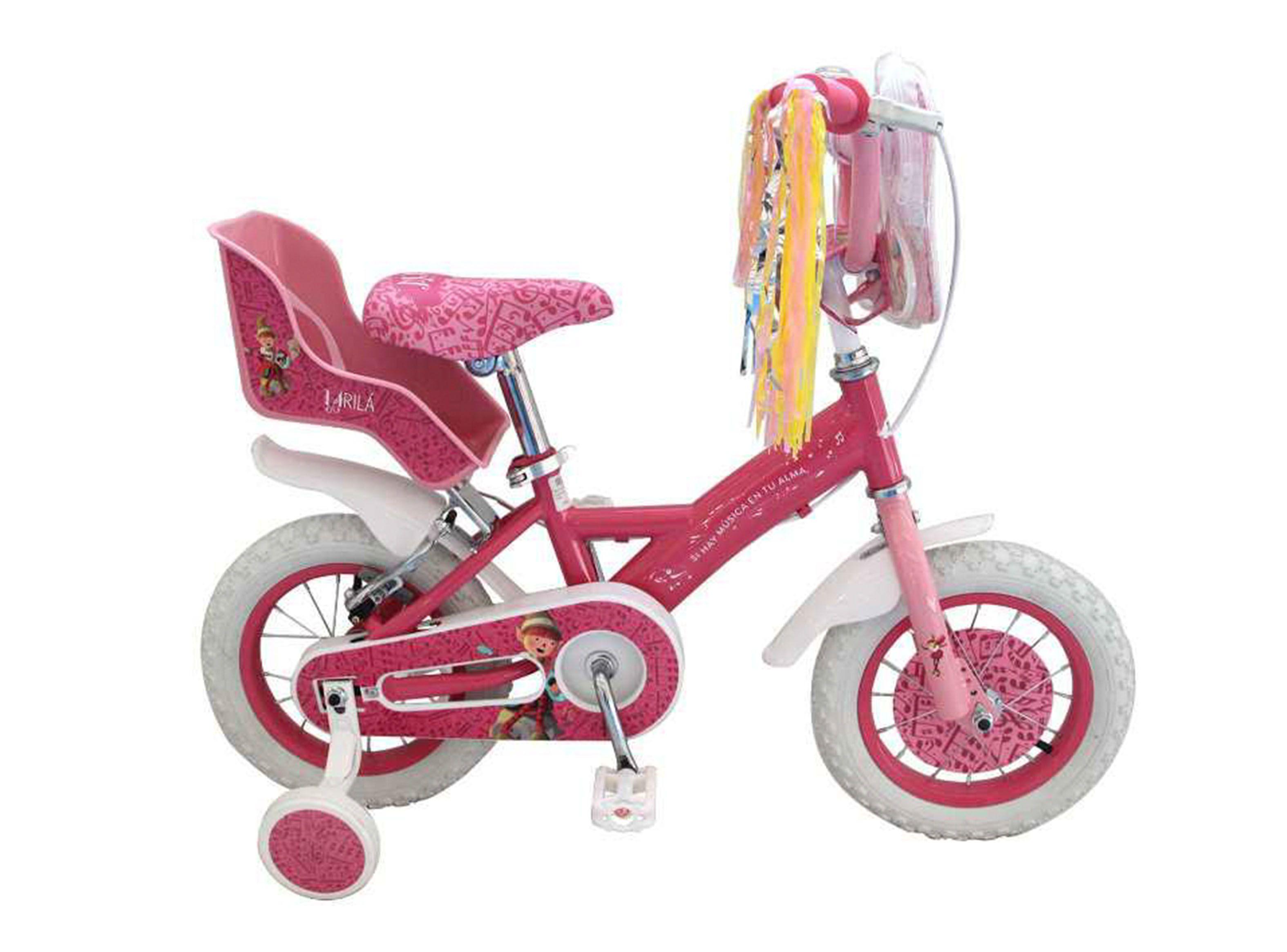 Bicicleta MTB Infantil Niña Aro 12" Mi Duende Mágico-0