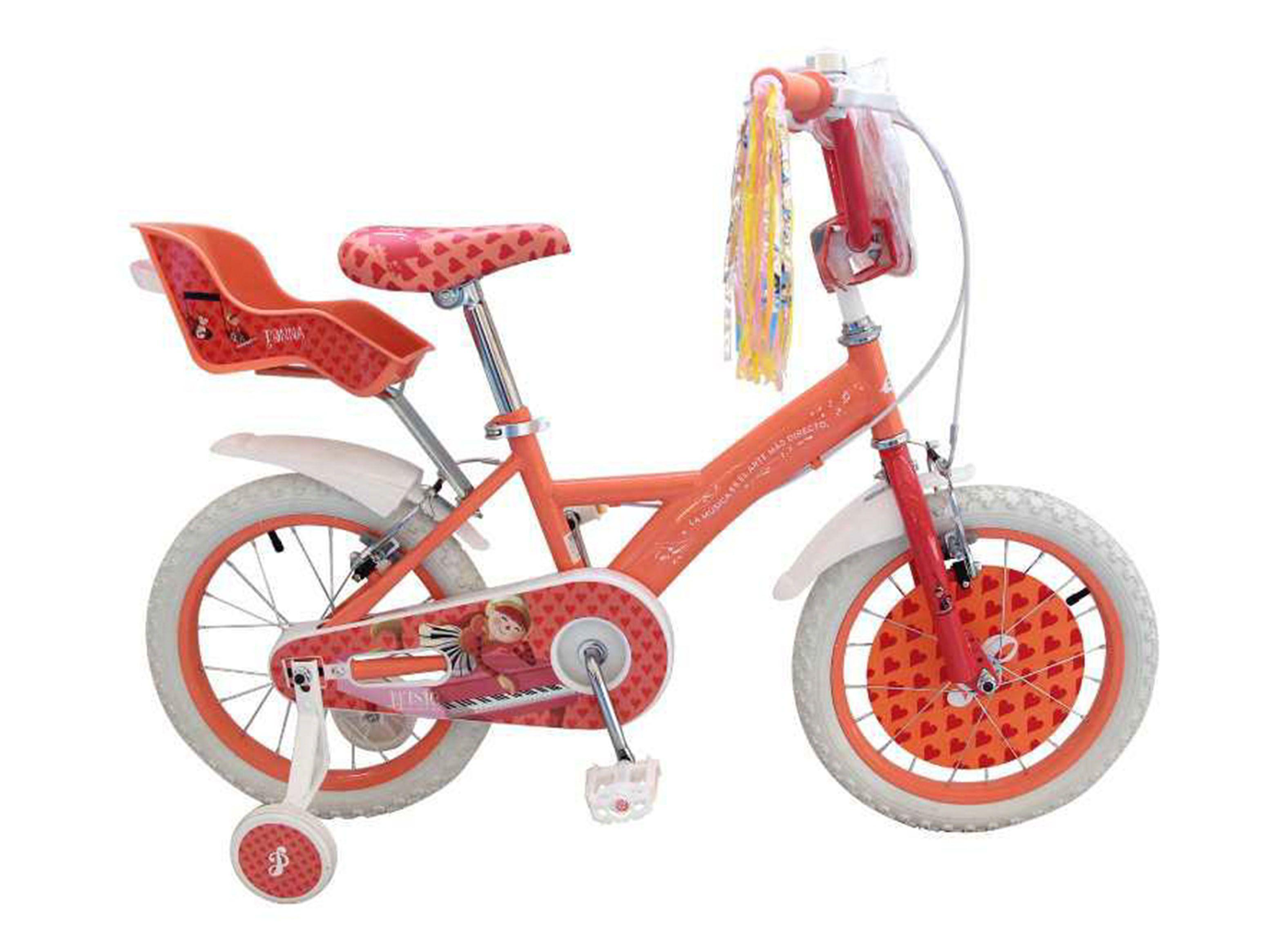 Bicicleta MTB Infantil Niña Aro 16" Mi Duende Mágico-0