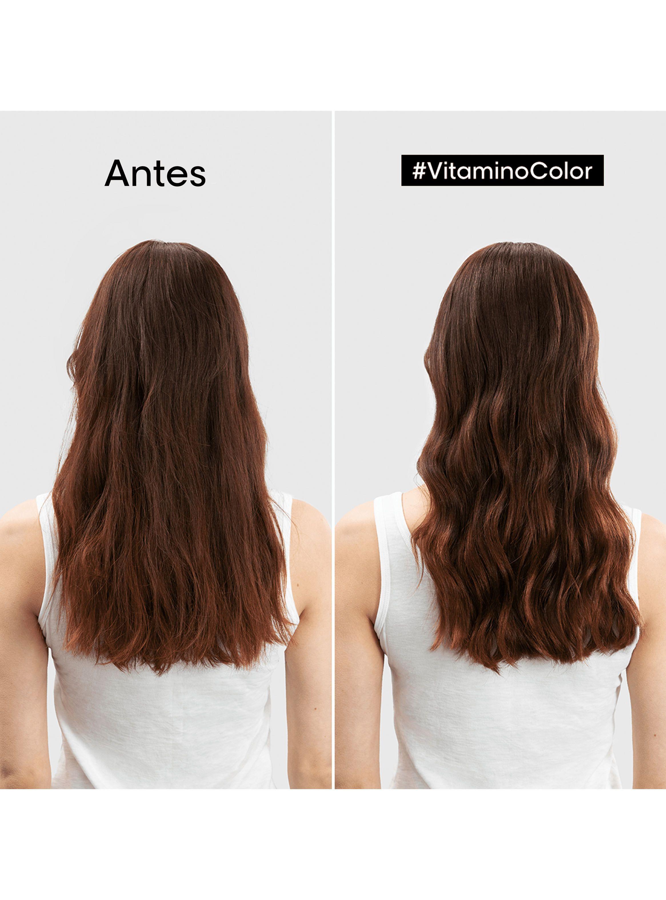 Dupla XL Cuidado del Color Cabello Teñido Vitamino Color Shampoo 750 ml + Acondicionador 500 ml-3