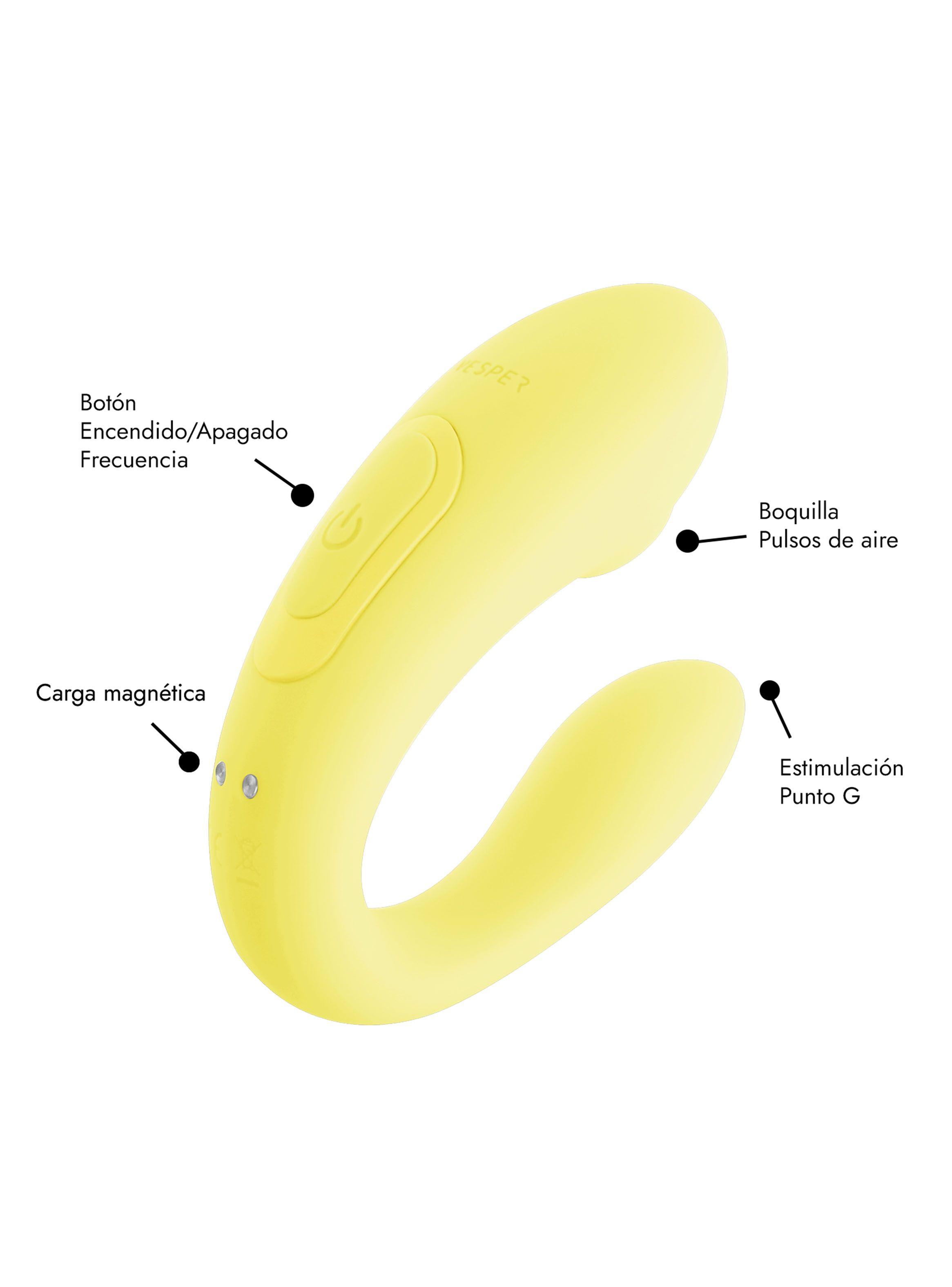 Venus Masajeador Íntimo Vibrador y Efecto Succionador-2