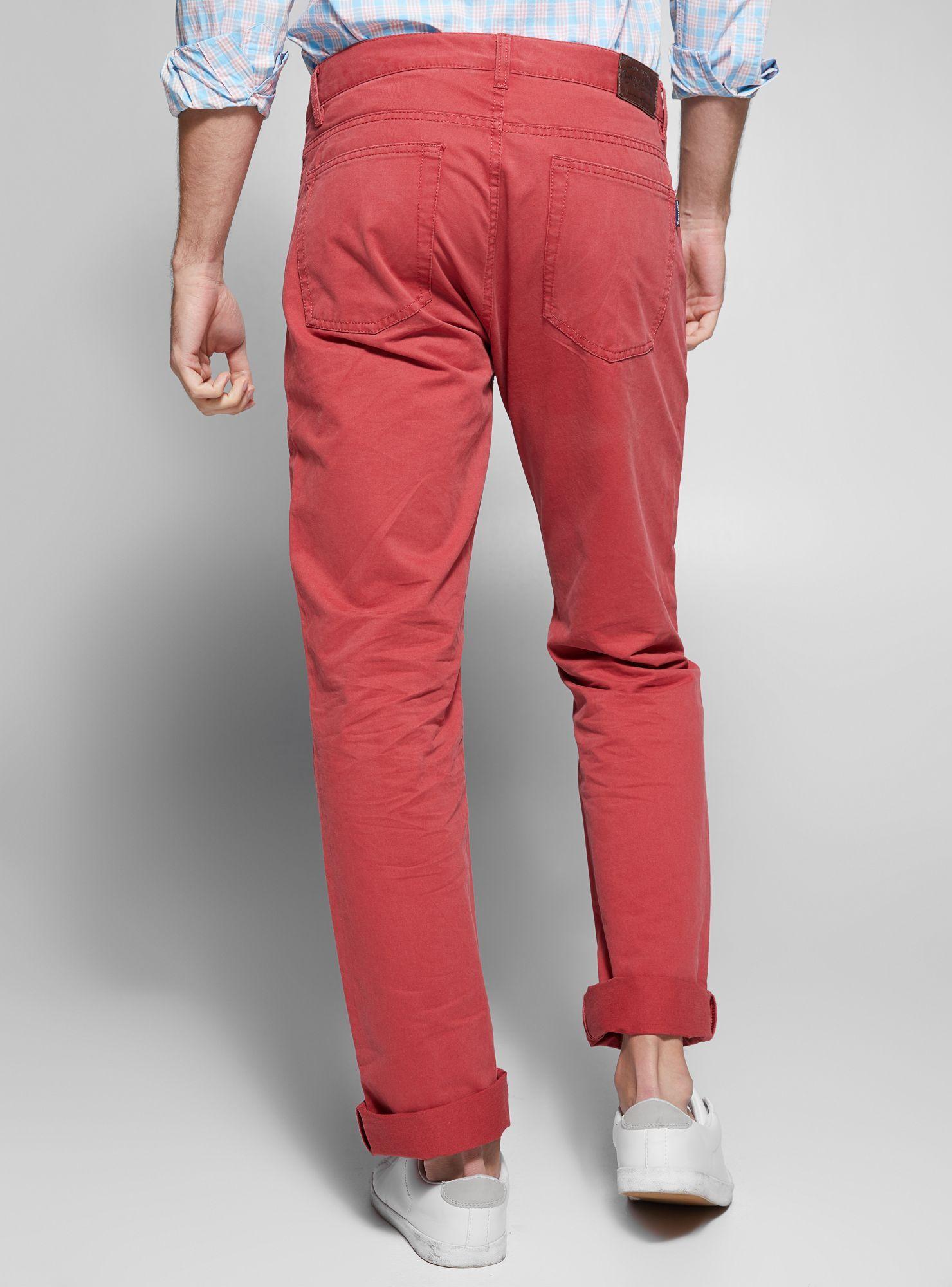 Pantalón Slim Fit Liso Saville Row-1