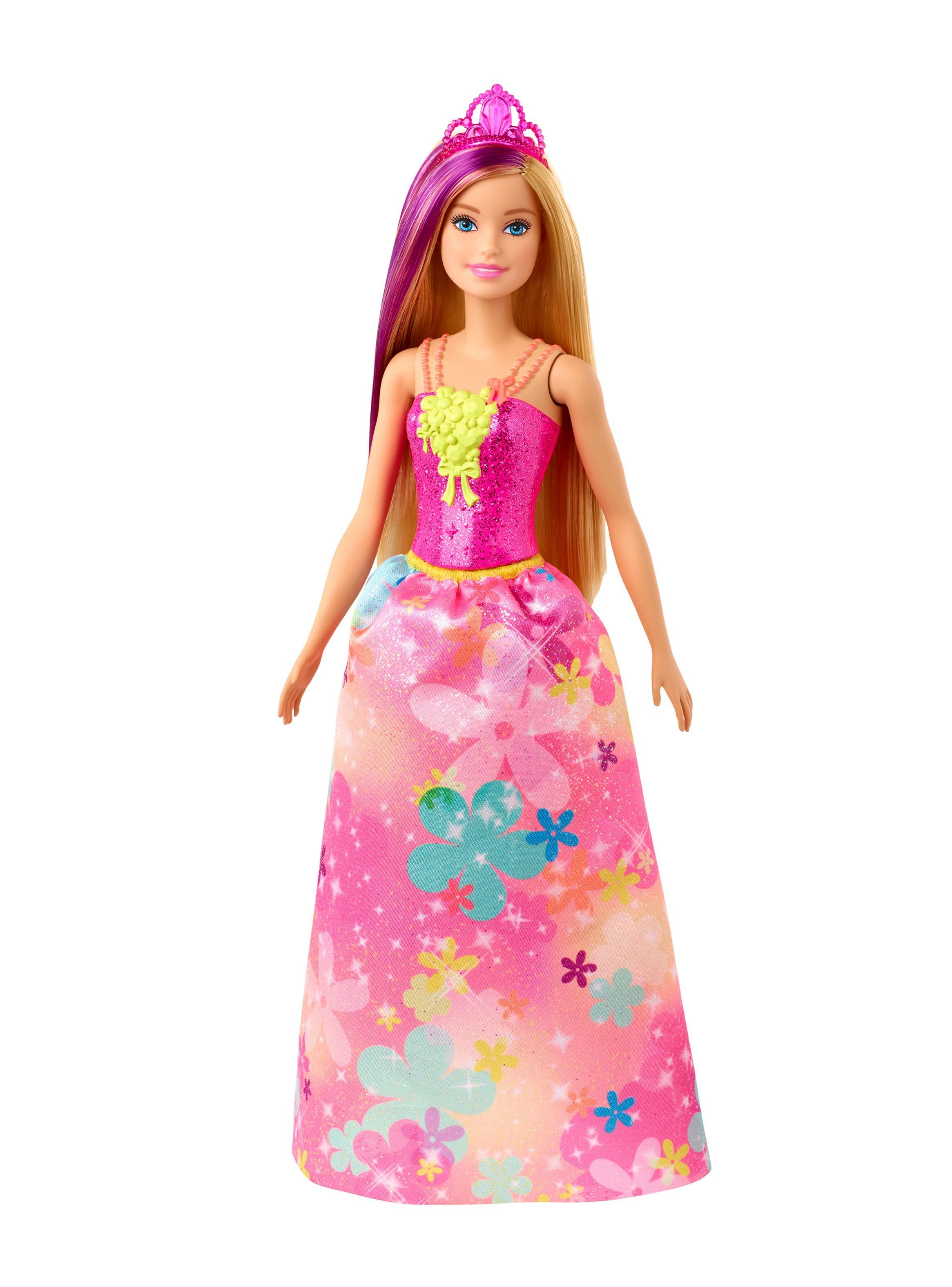 Muñeca Barbie Dreamtopia Princesa Vestido Arcoiris Gjk13-1