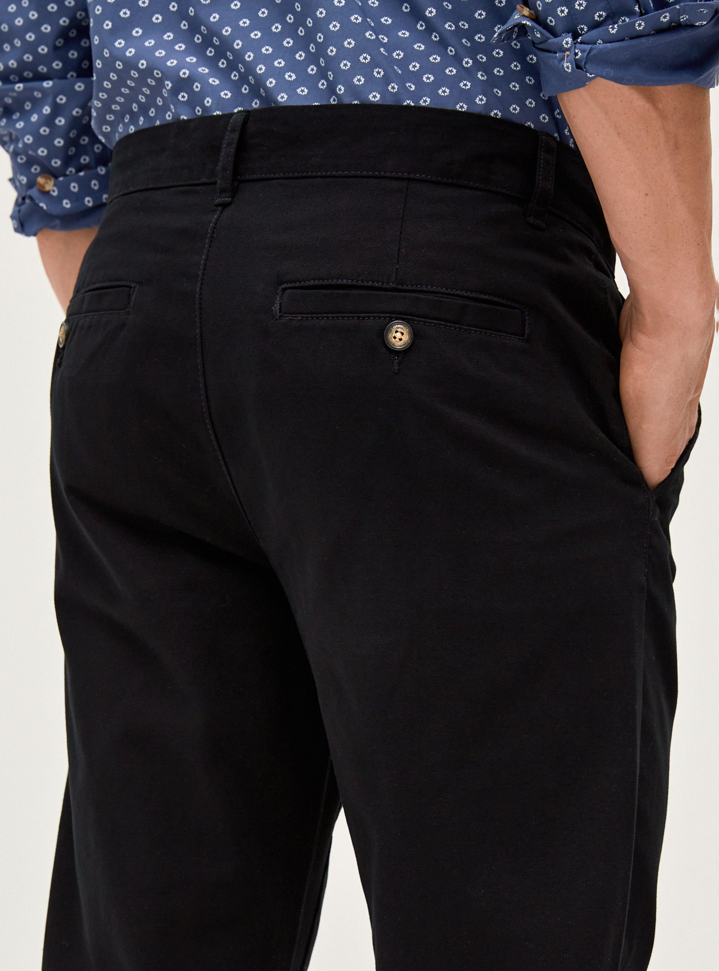 Pantalón Estilo Chino Tiro Medio-2