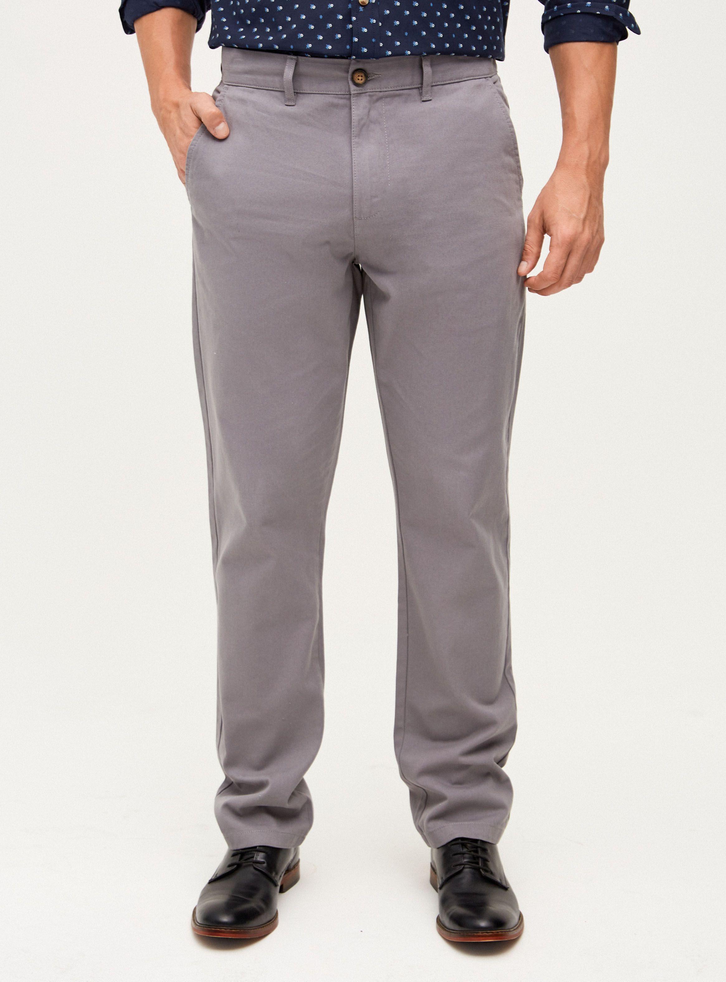 Pantalón Estilo Chino Tiro Medio-0