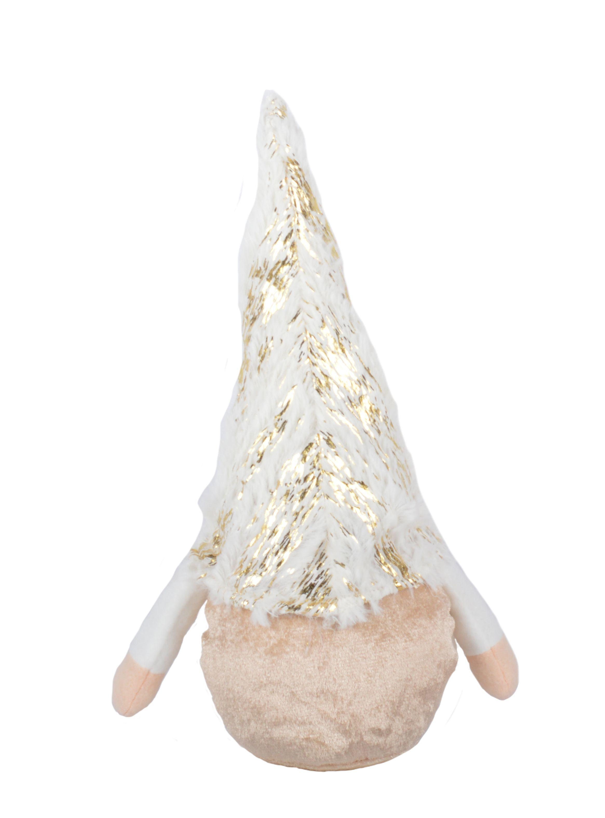 Adorno Gnomo 1 Blanco 49 cm-1