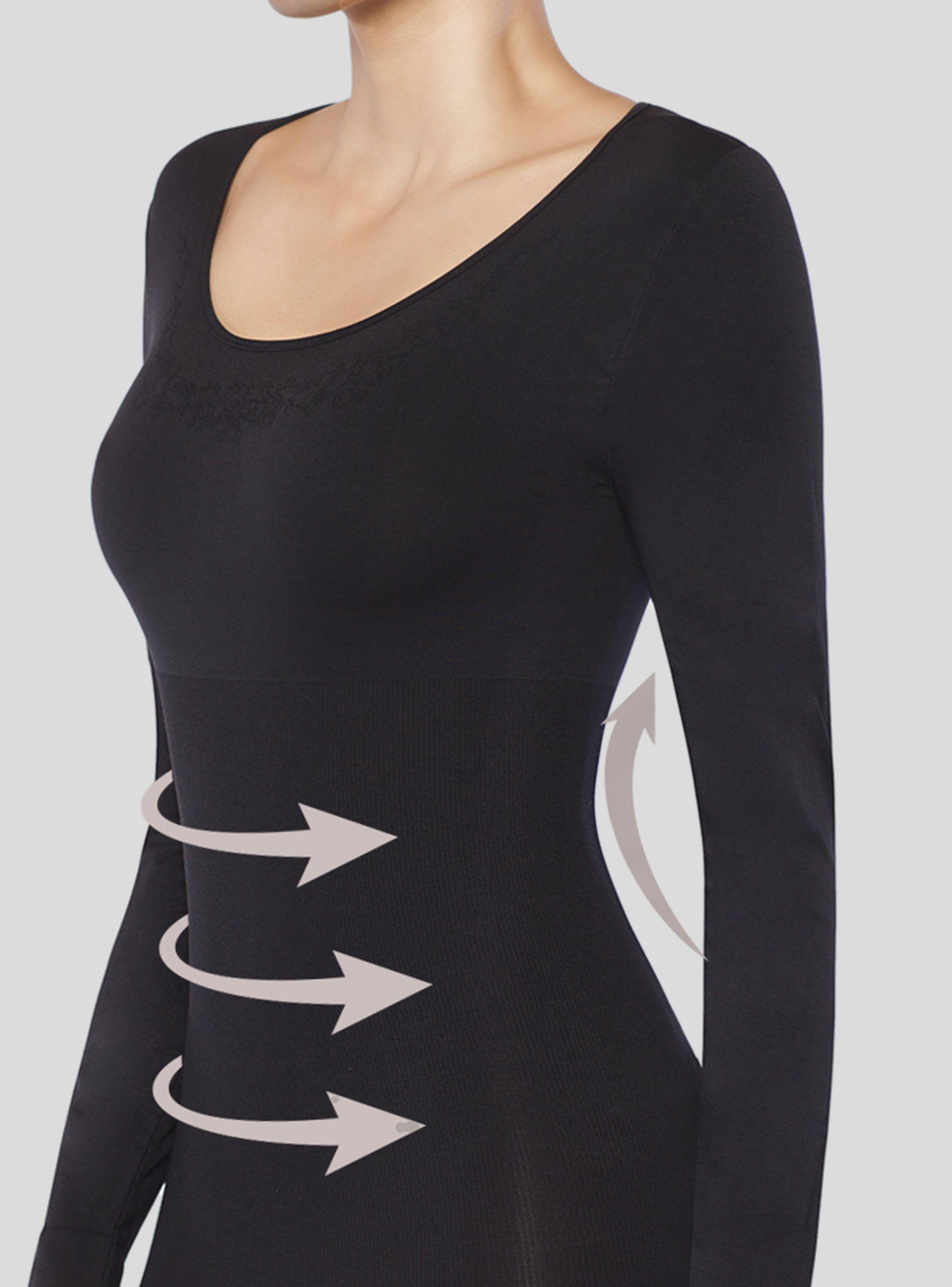 Polera Reductiva Faja Manga Larga Monarch-0