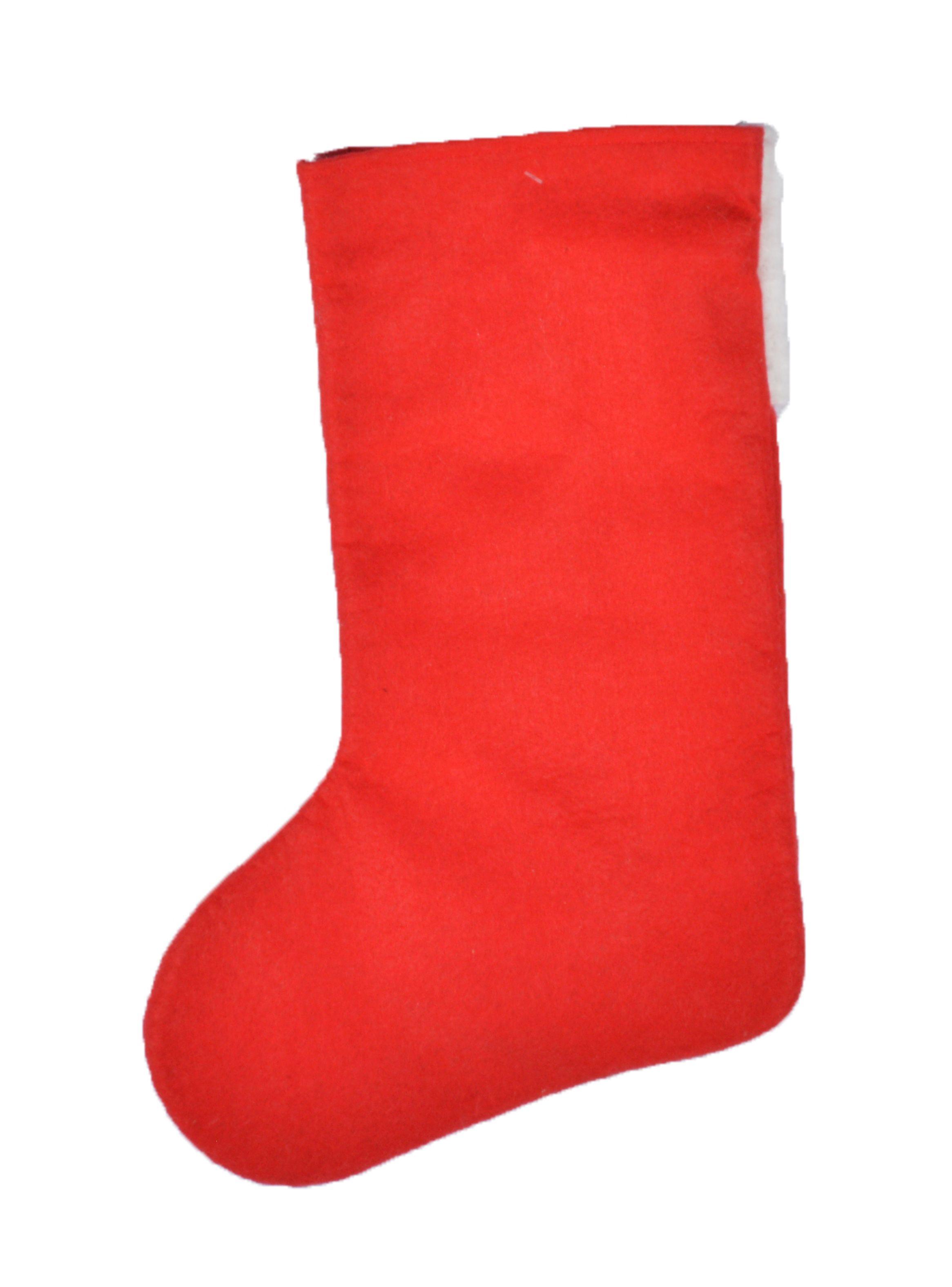 Bota de Navidad Pascuero Rojo-1