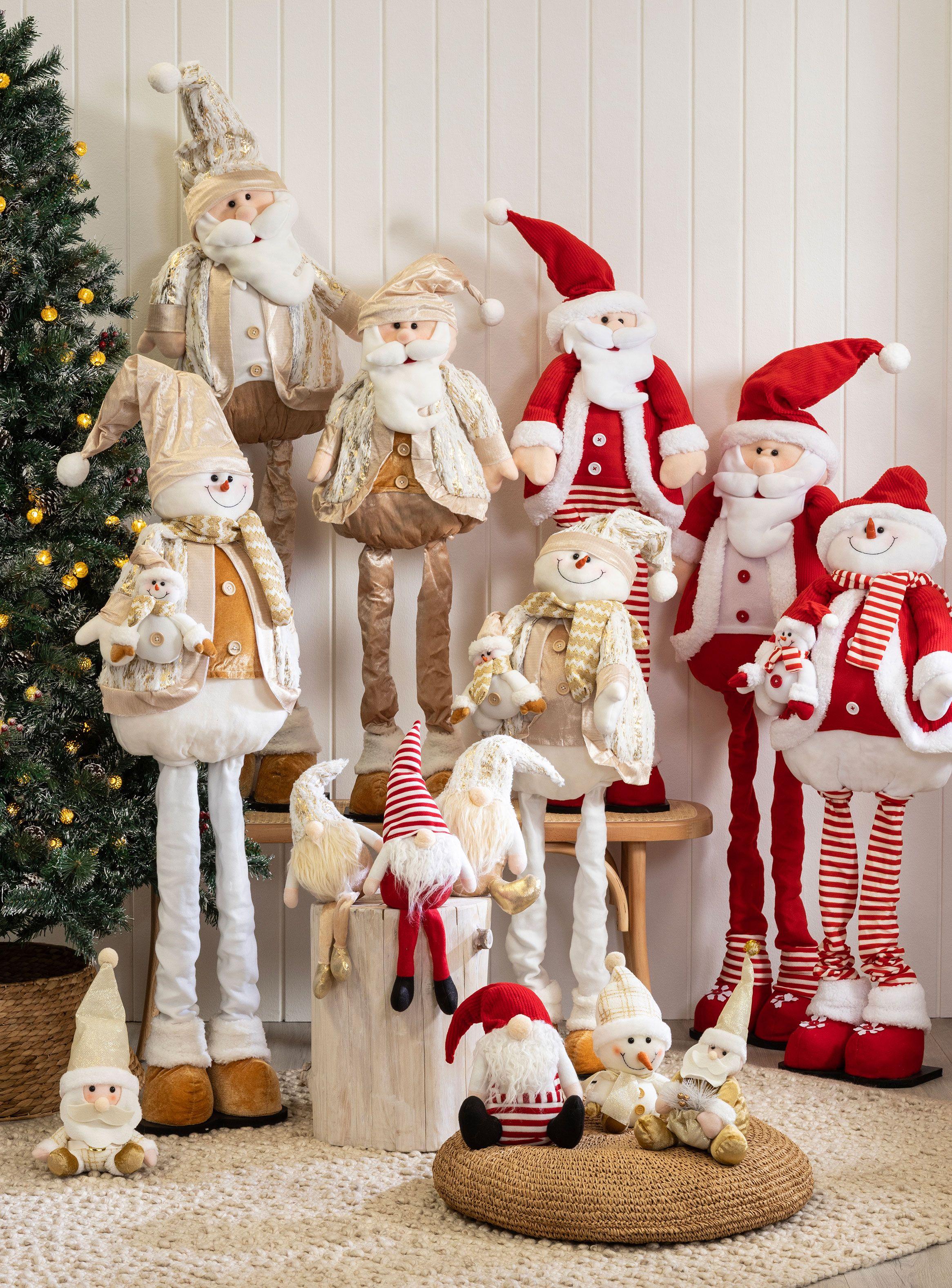 Muñeco Santa Extendible Rojo 107 cm-4