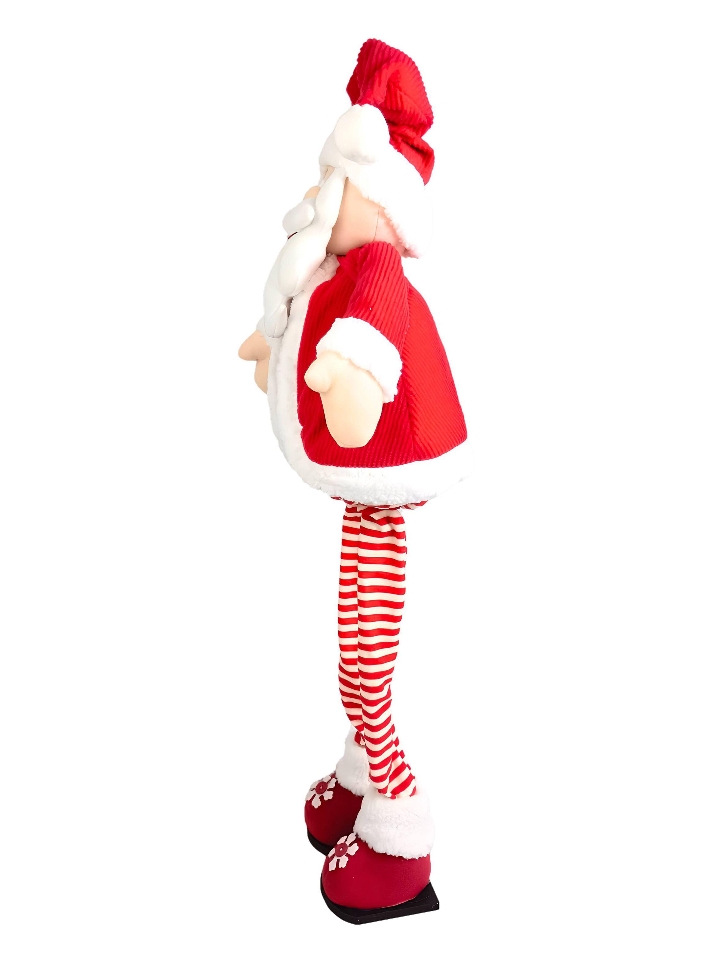 Muñeco Santa Extendible Rojo 107 cm-1
