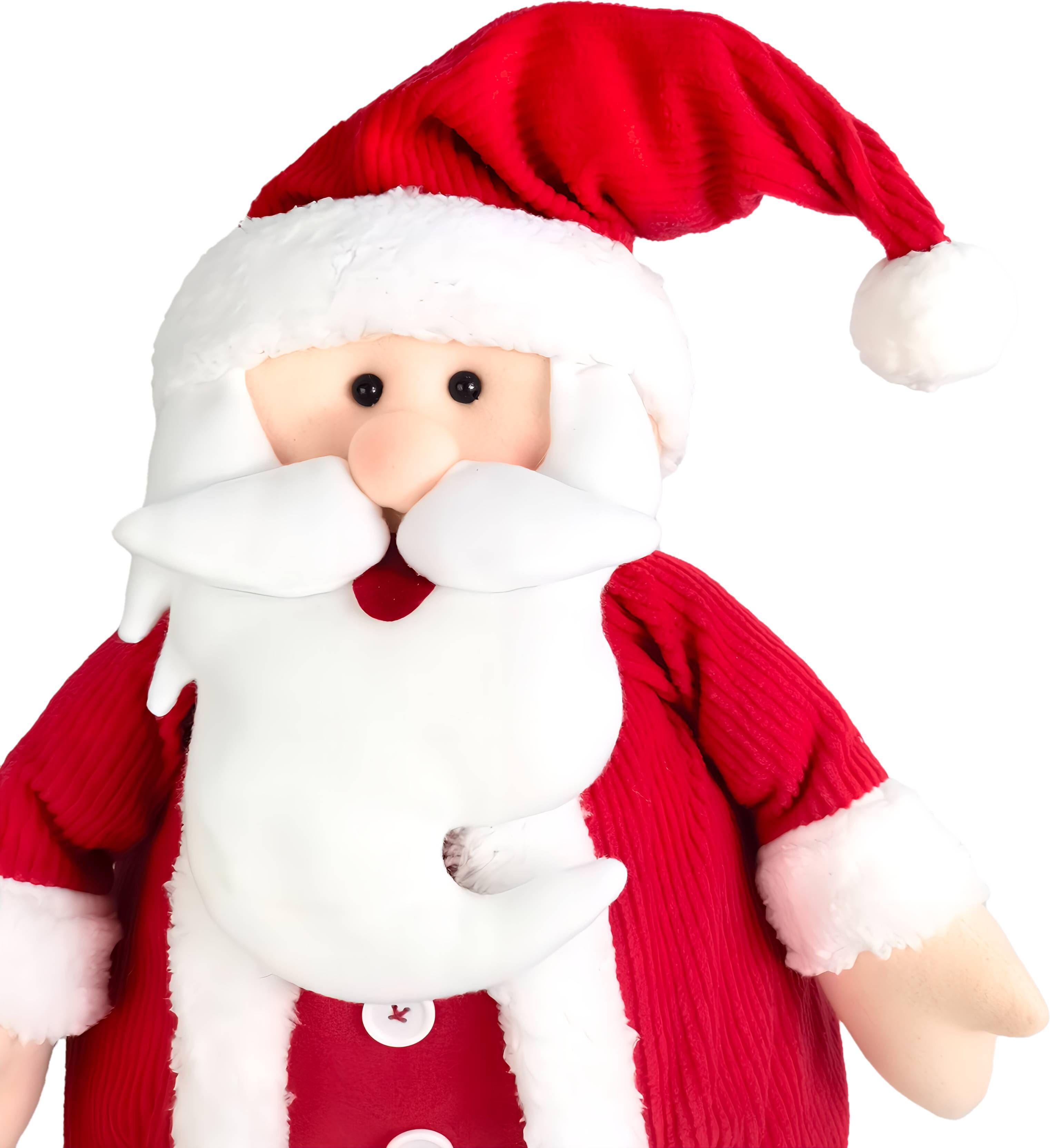 Muñeco Santa Extendible Rojo 107 cm-2