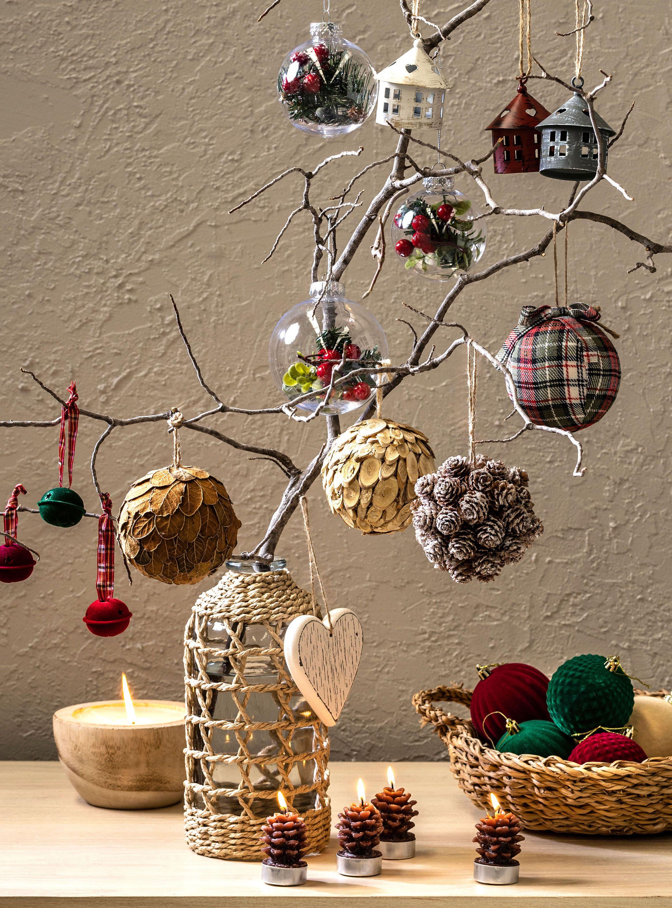 Set 6 Adornos Forest Botanico-5