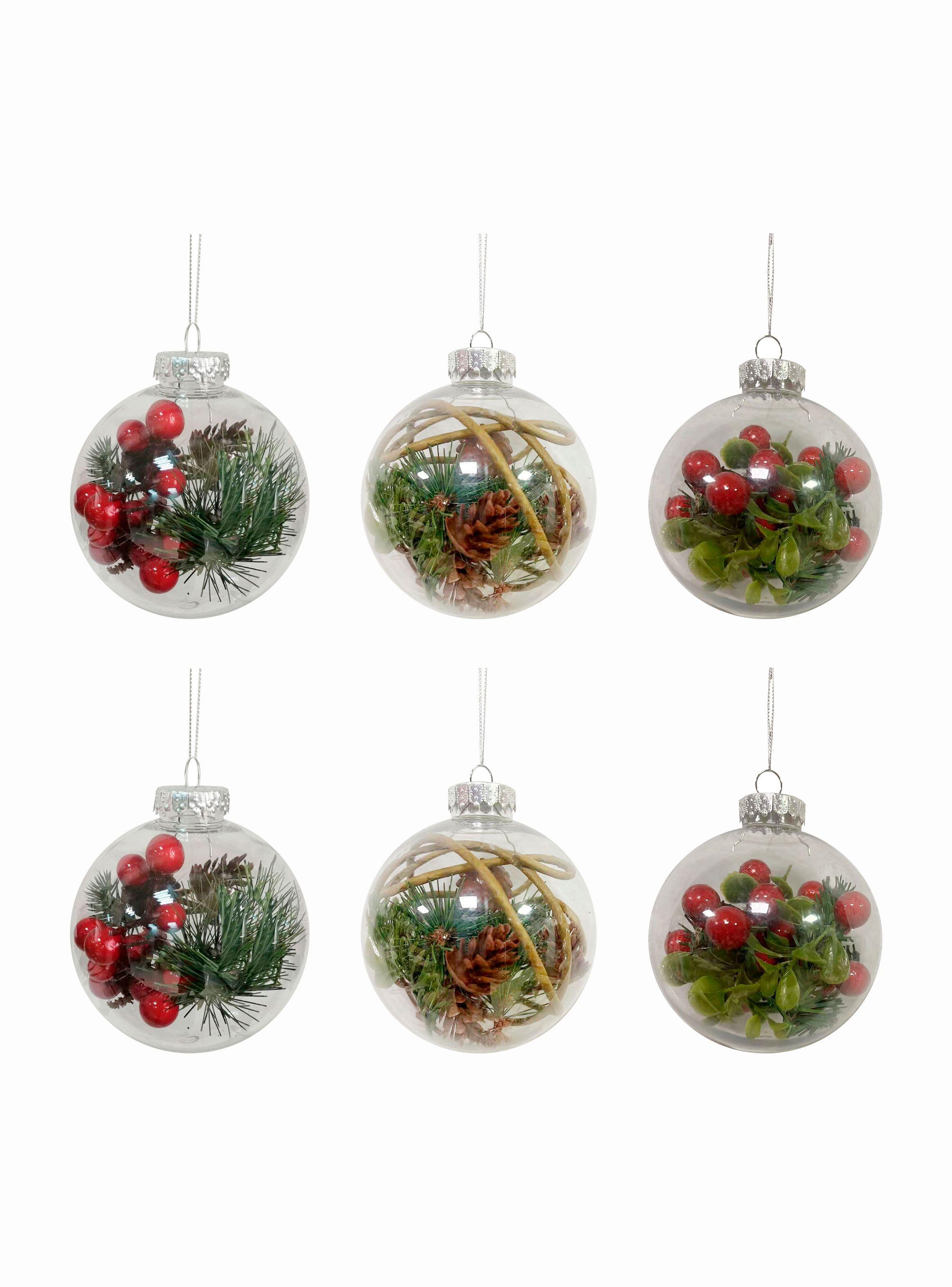 Set 6 Adornos Forest Botanico 2-0