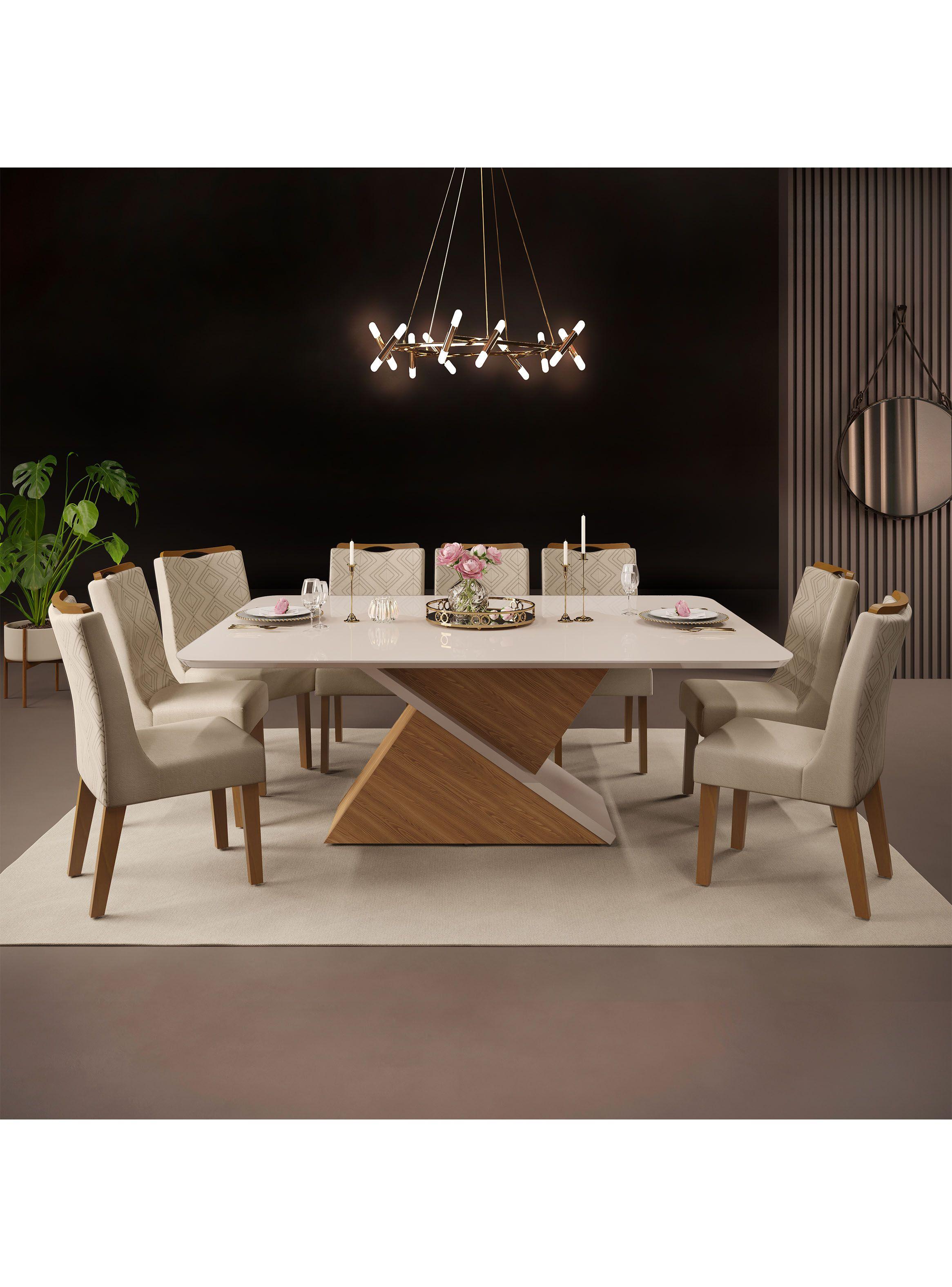 Juego de Comedor Stela + 8 Sillas-5