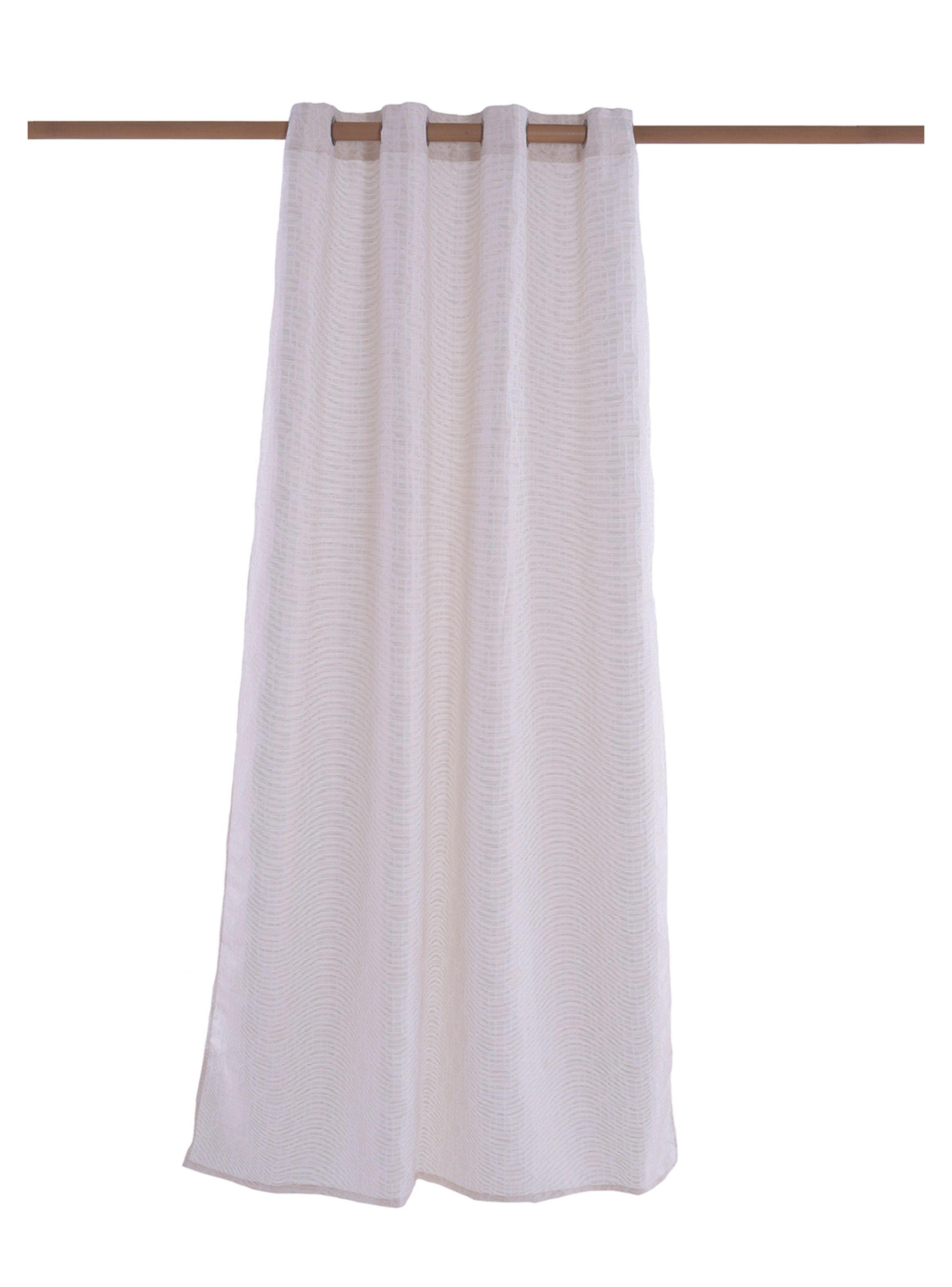 Cortina DIB Jacquard Taupe 140 x 230 cm Dib-0