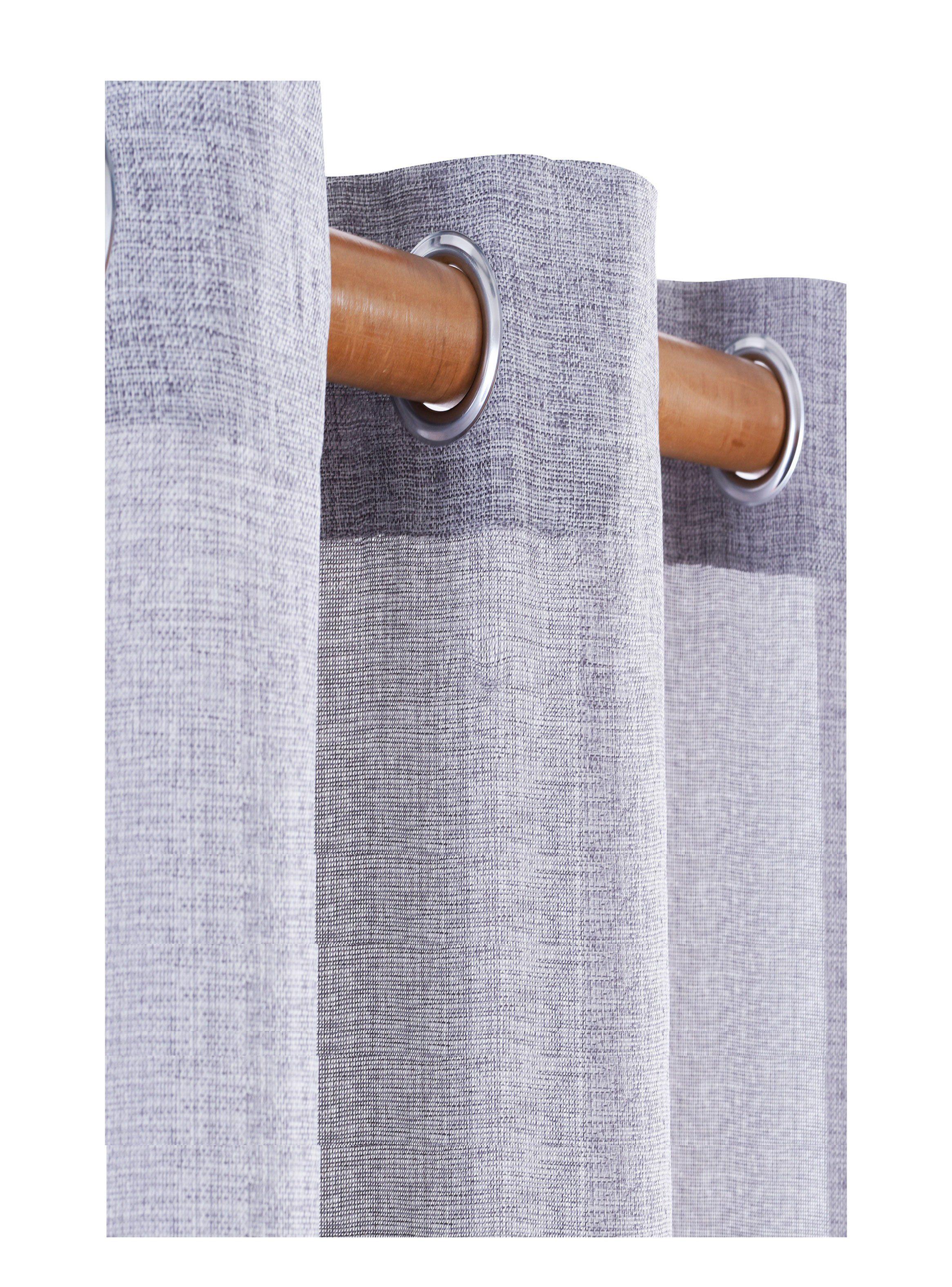 Cortina Tela Oslo Gris 140 x 240 cm Dib-0