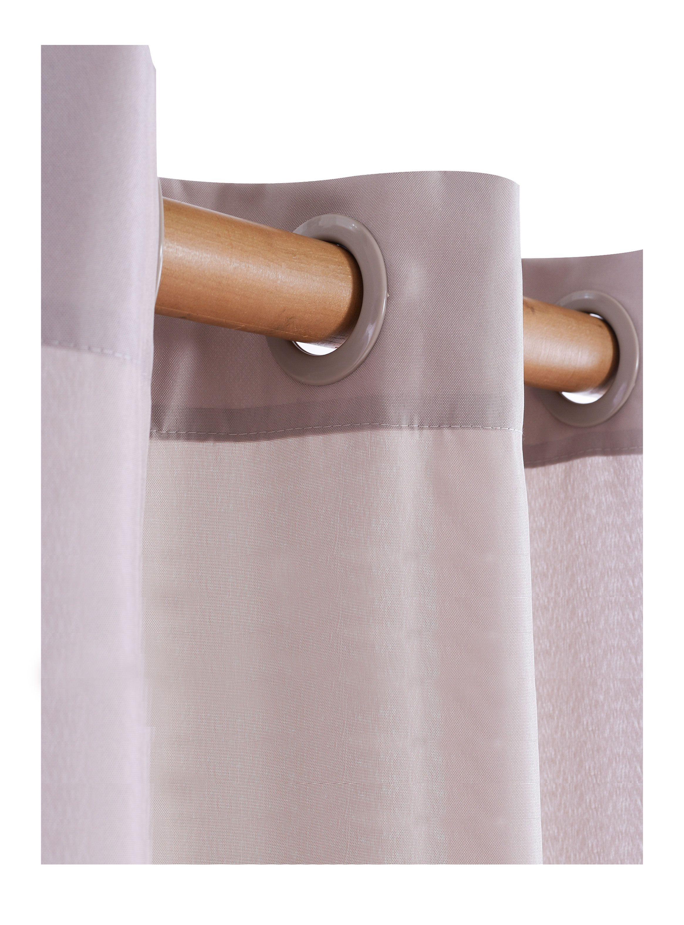 Cortina Tela Estonia Beige 140 x 230 cm Dib-0