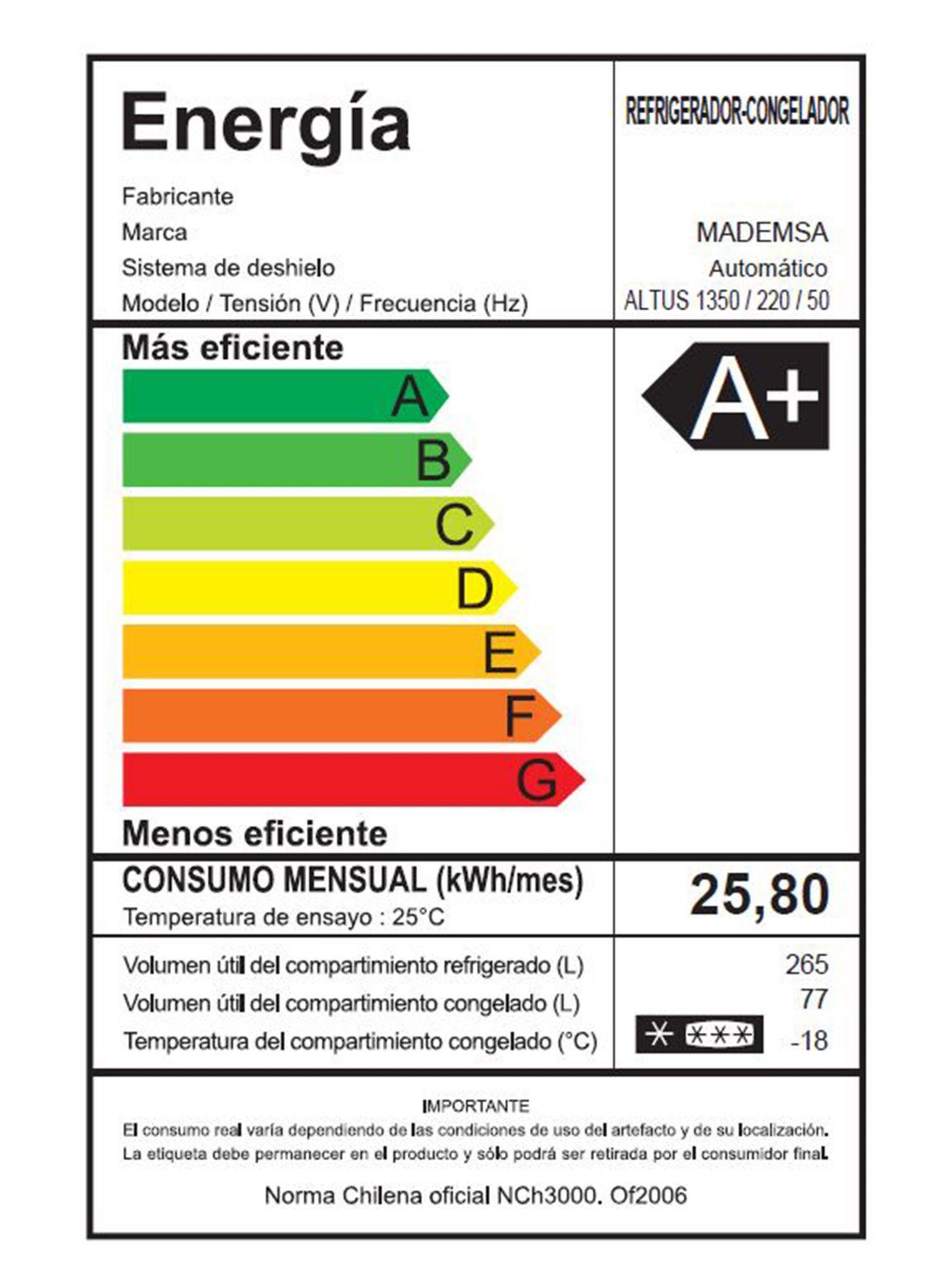 Refrigerador No Frost 342 Litros ALTUS 1350-4