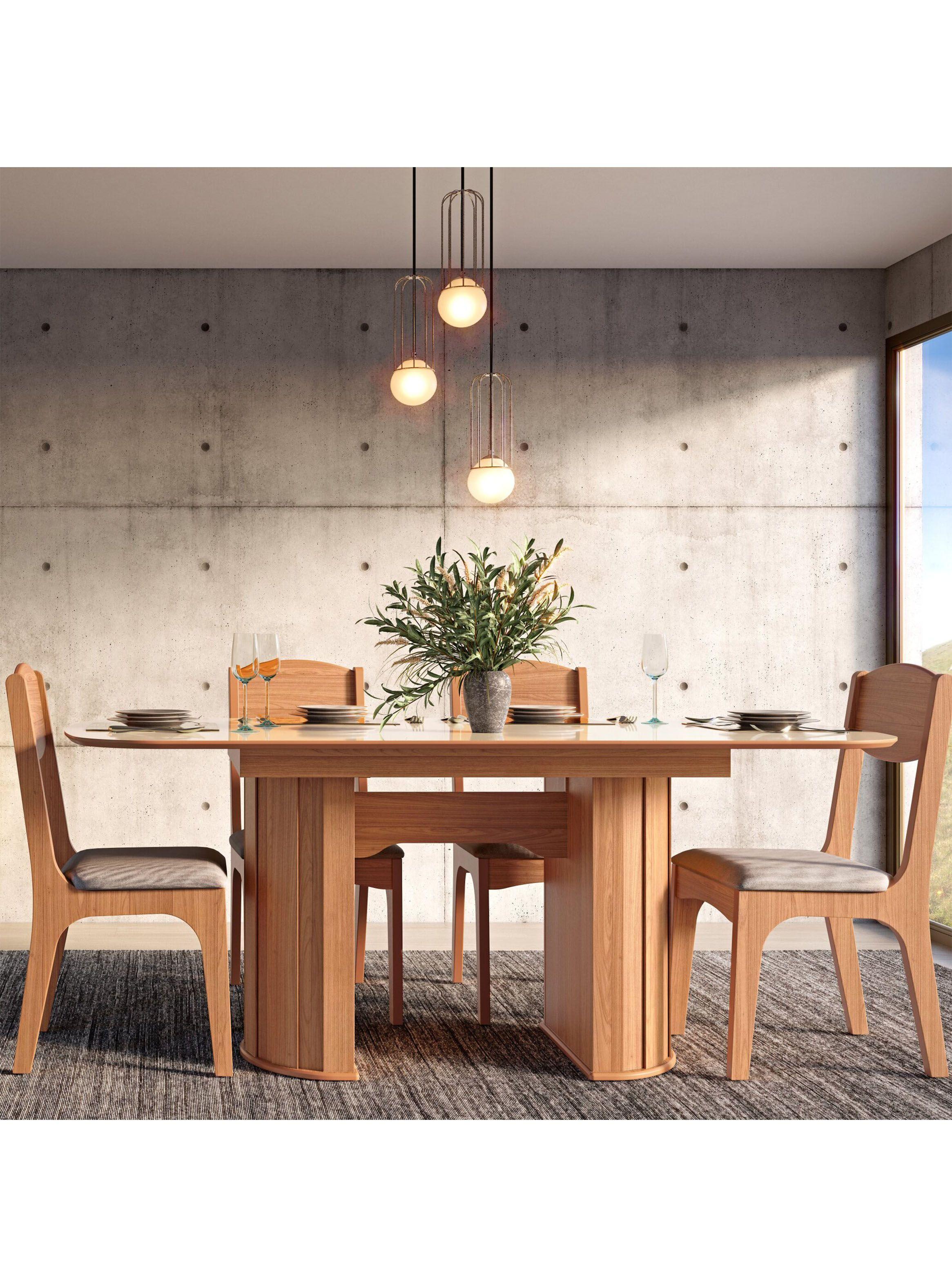 Comedor Plegable TM74 4 Sillas-5