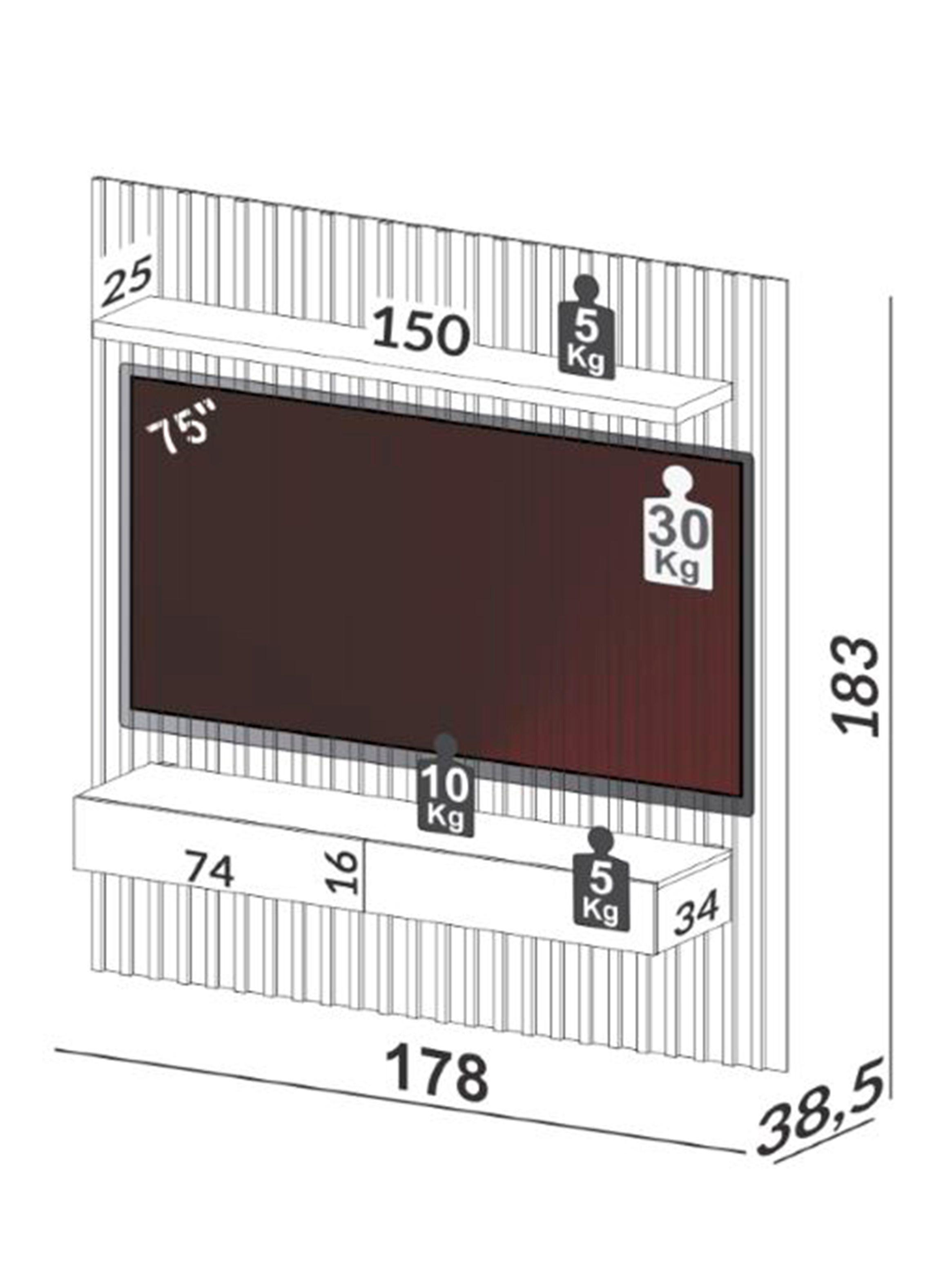 Home TV 75" Tb181L-2