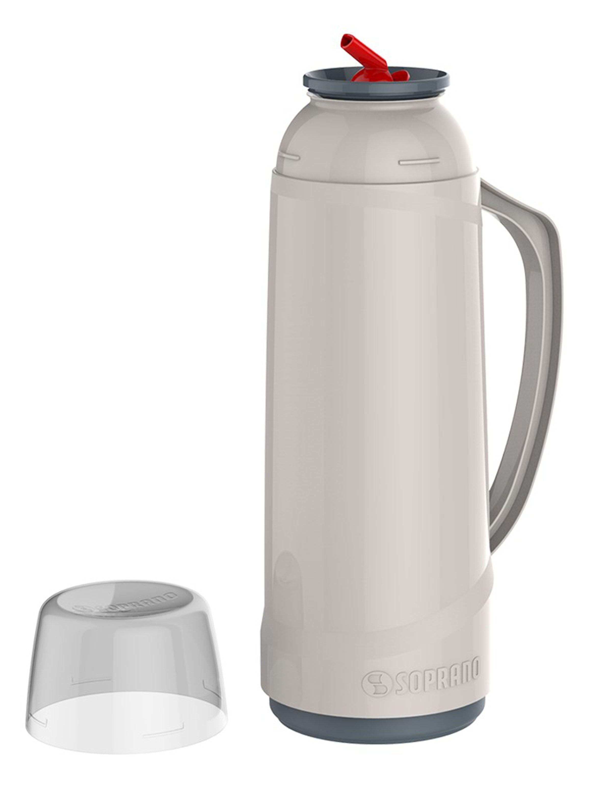 Termo Soprano con Boquilla 1 Litro Gris-1