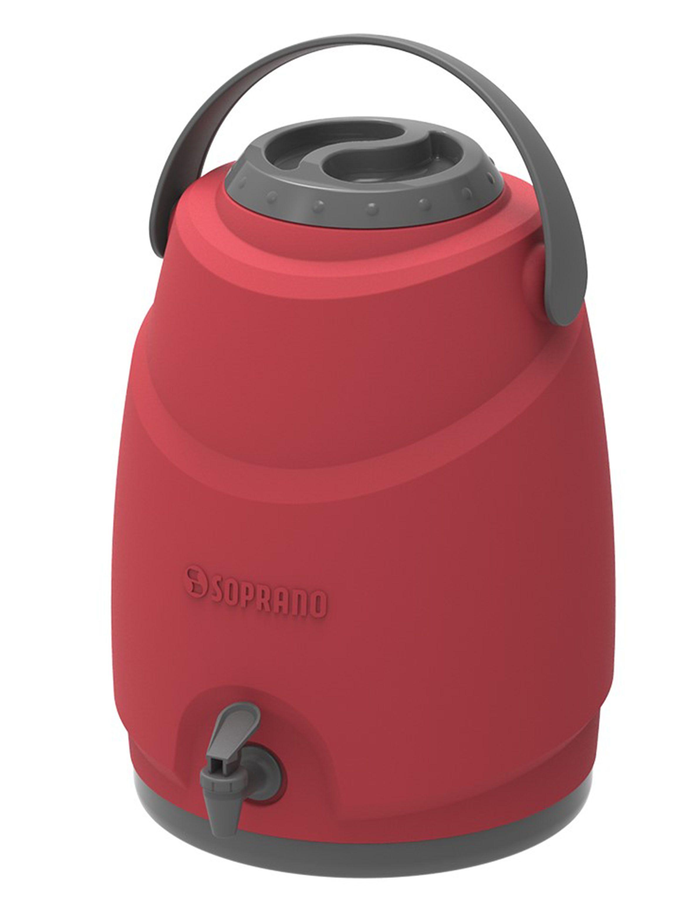 Termo Soprano de Agua 12 Litros Rojo-0