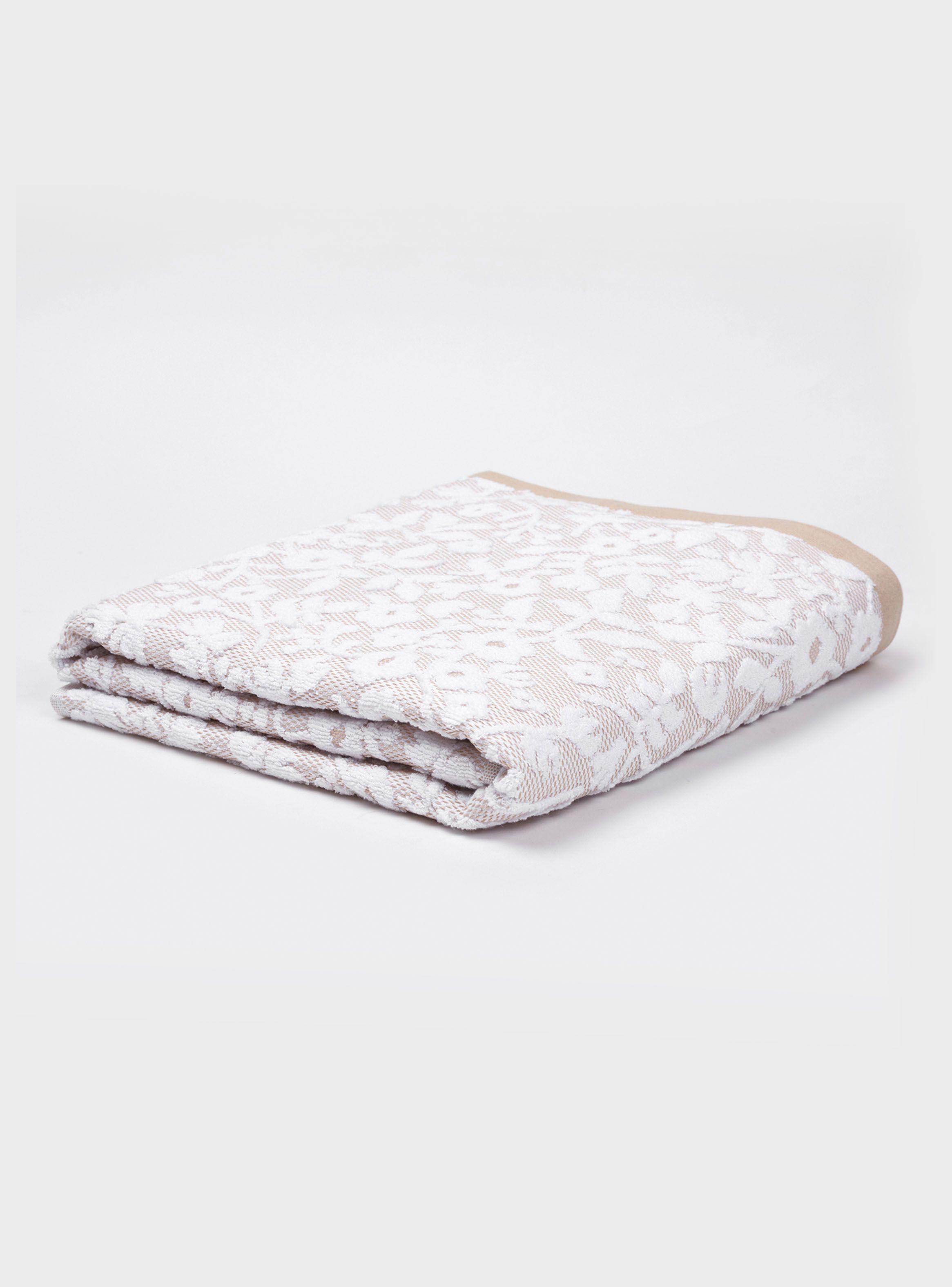 Toalla de Sábana 100x150 cm Mati 500 g Beige-0